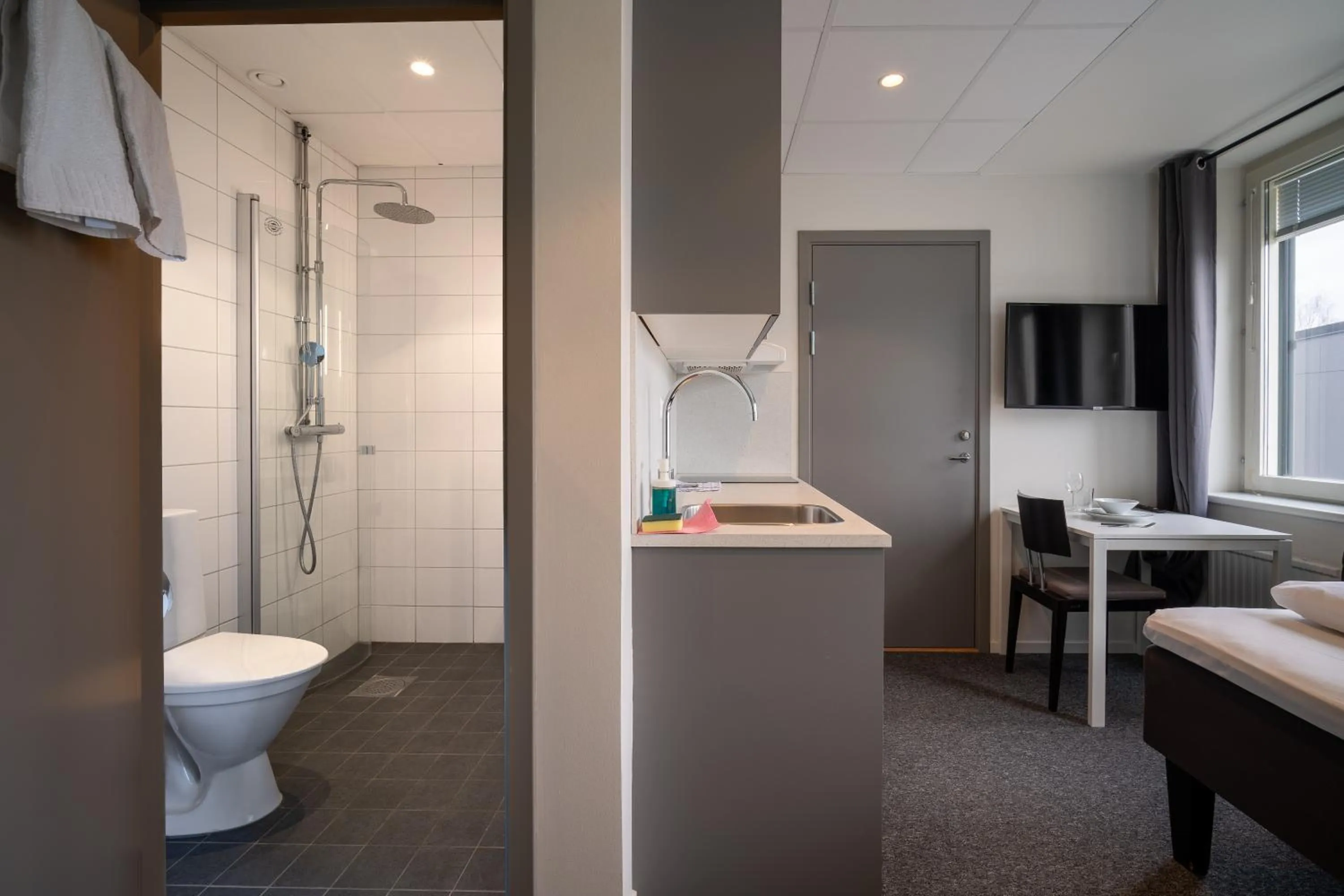 Bathroom in Stockholm Hotel Apartments Sollentuna