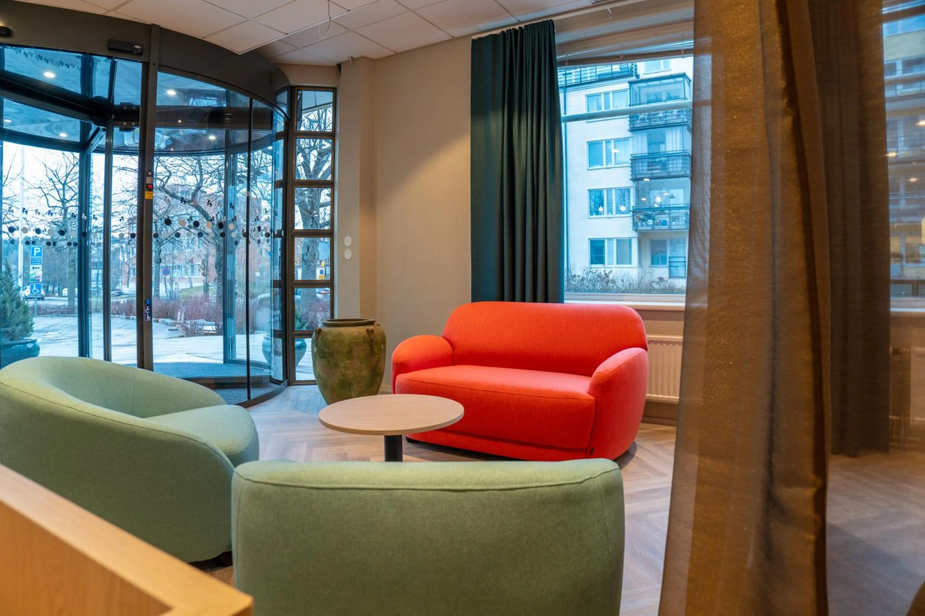 Lobby or reception in Good Morning Sollentuna