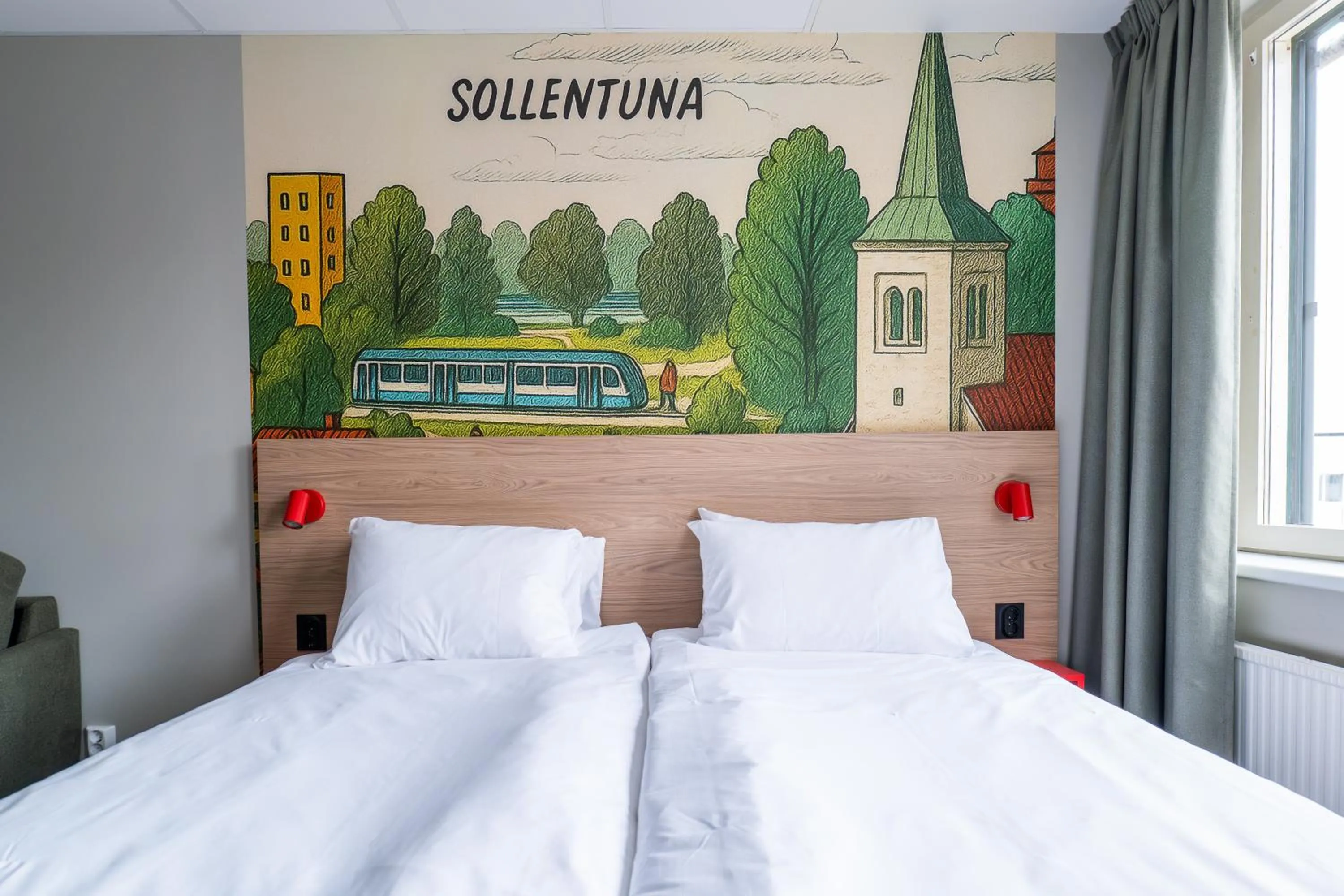 Bed in Good Morning Sollentuna