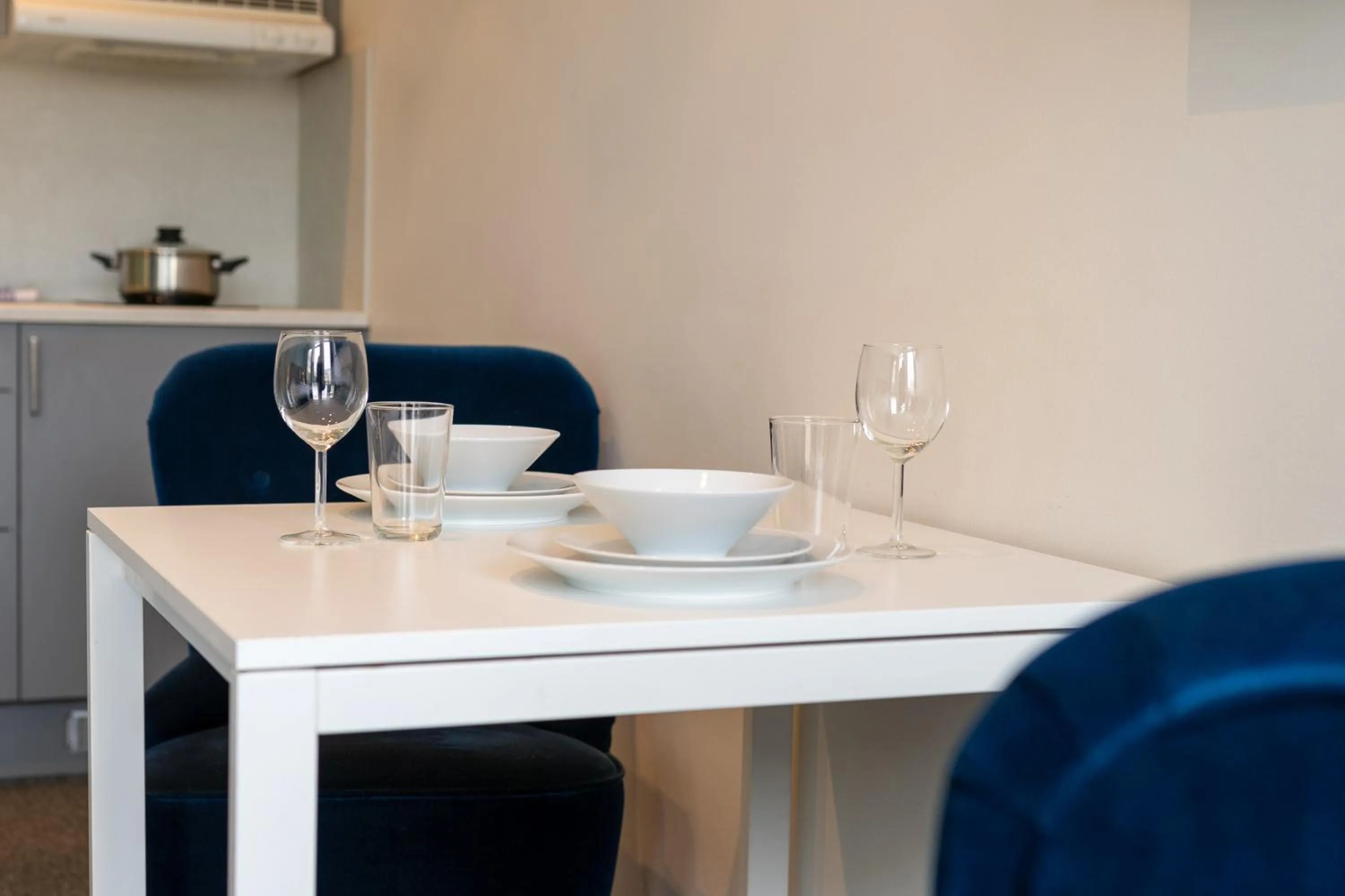 Dining area in Stockholm Hotel Apartments Sollentuna