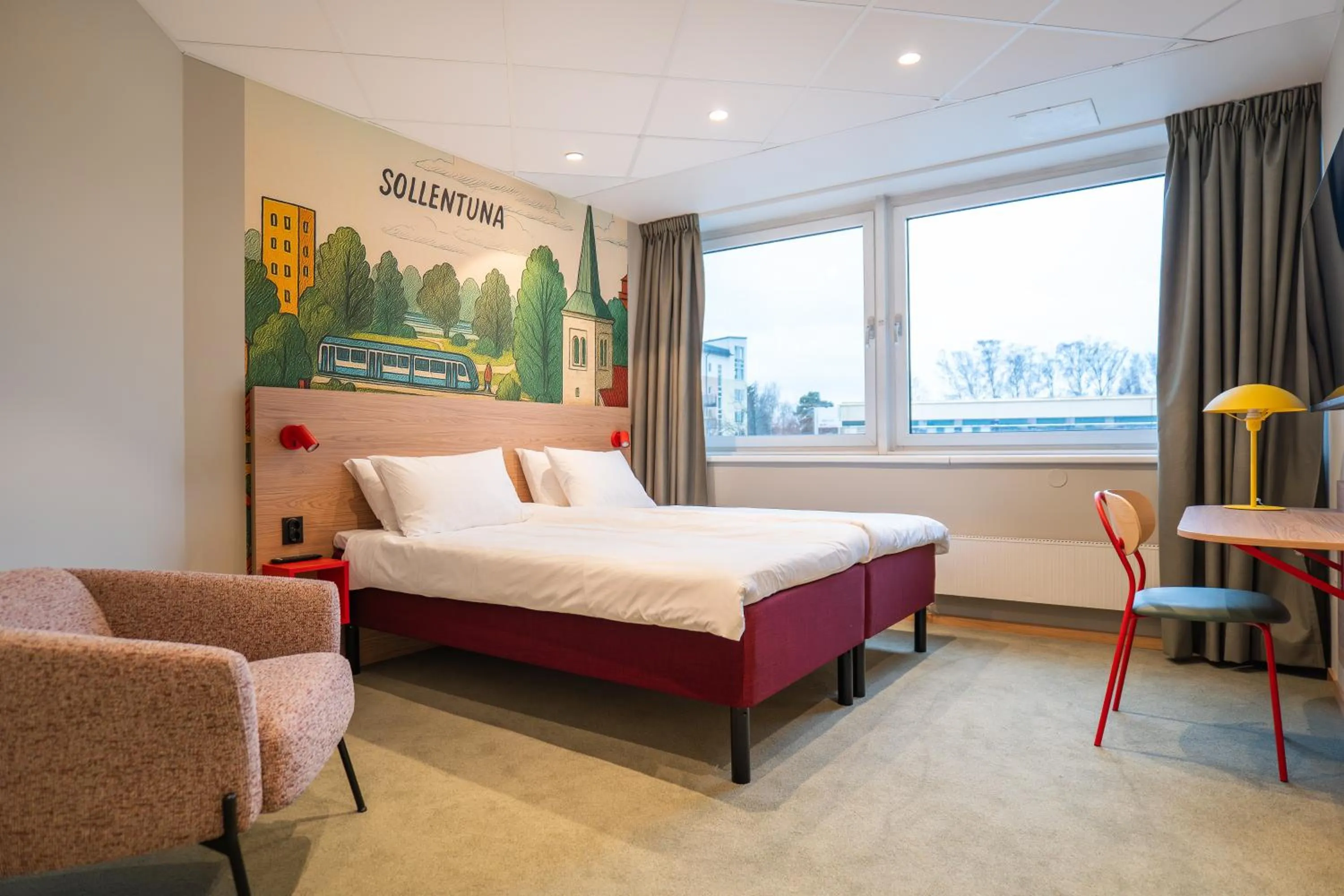 Bed in Good Morning Sollentuna