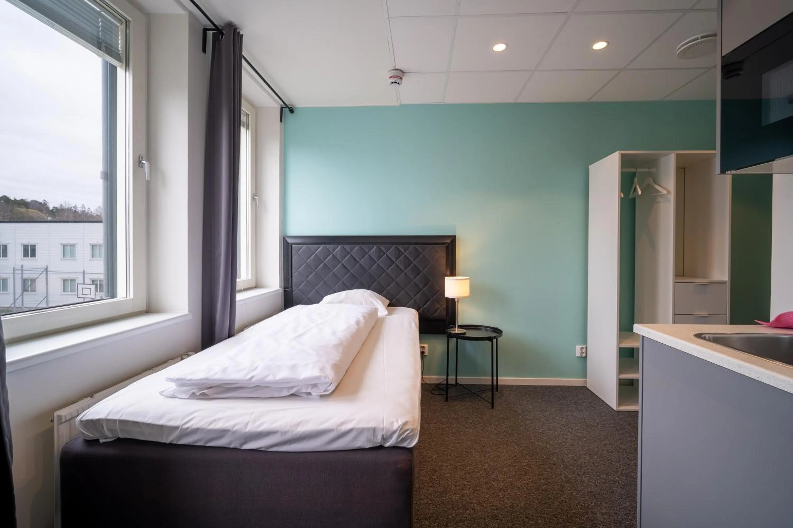 Bedroom in Stockholm Hotel Apartments Sollentuna