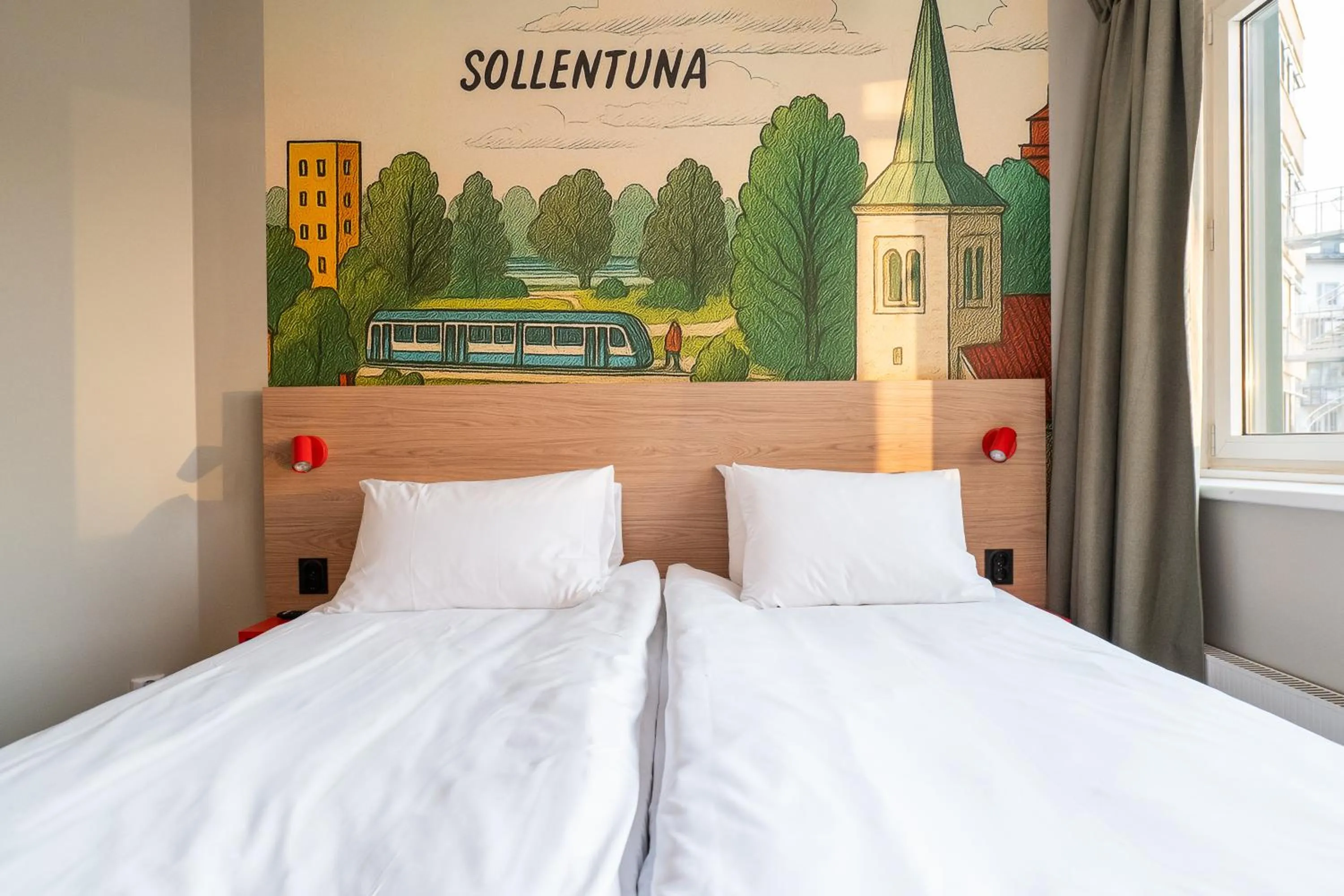 Bed in Good Morning Sollentuna