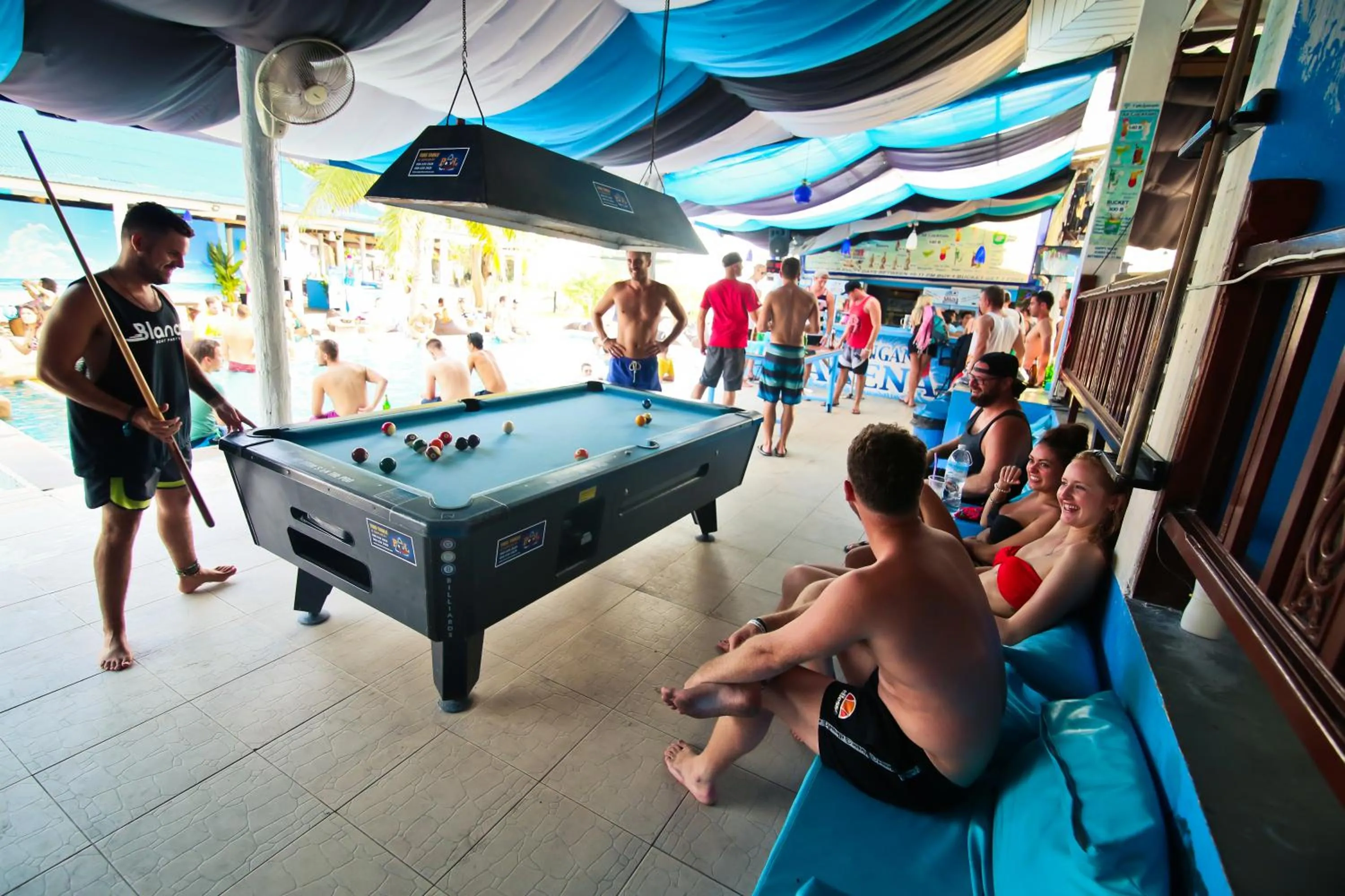 Property building in Phangan Arena Hostel