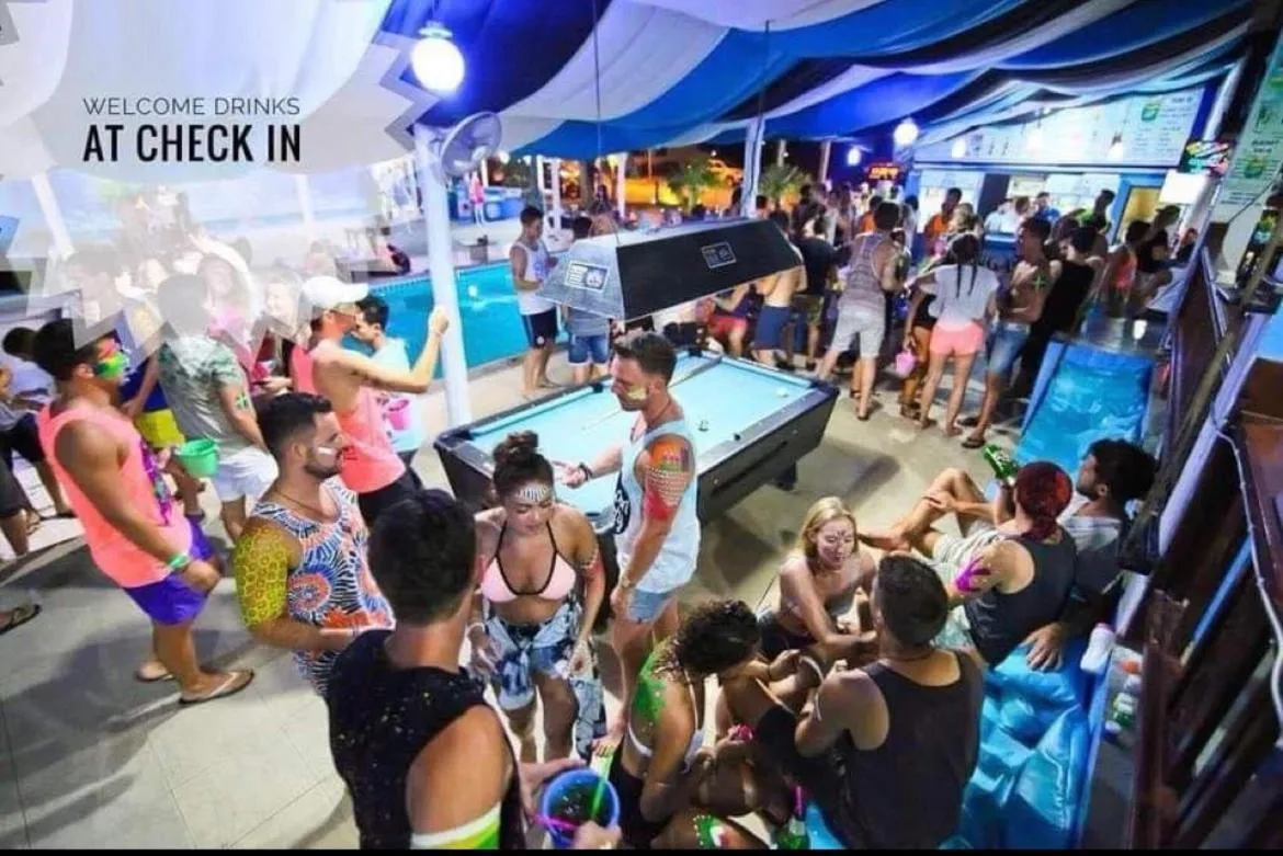 People in Phangan Arena Hostel