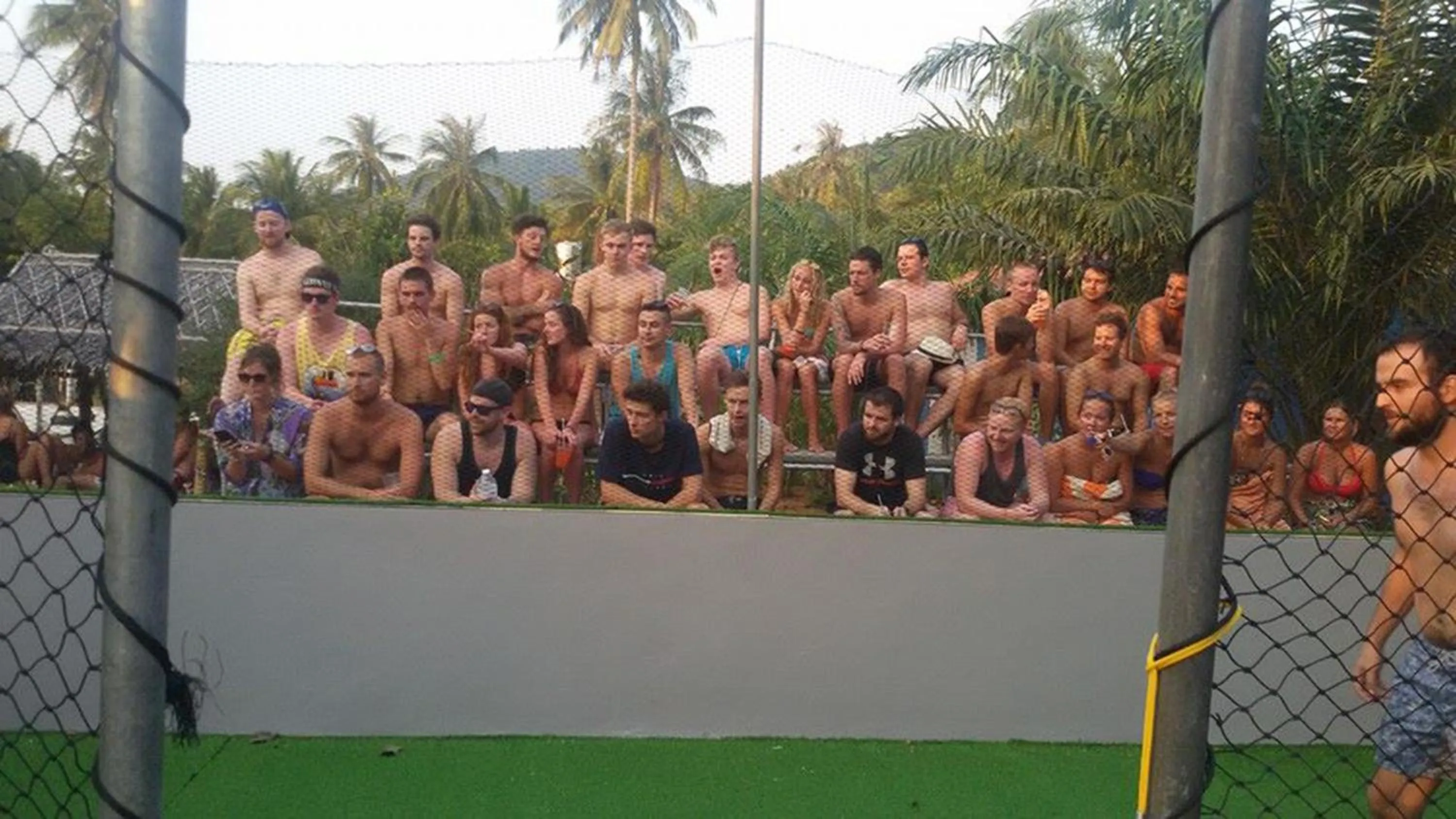 People in Phangan Arena Hostel