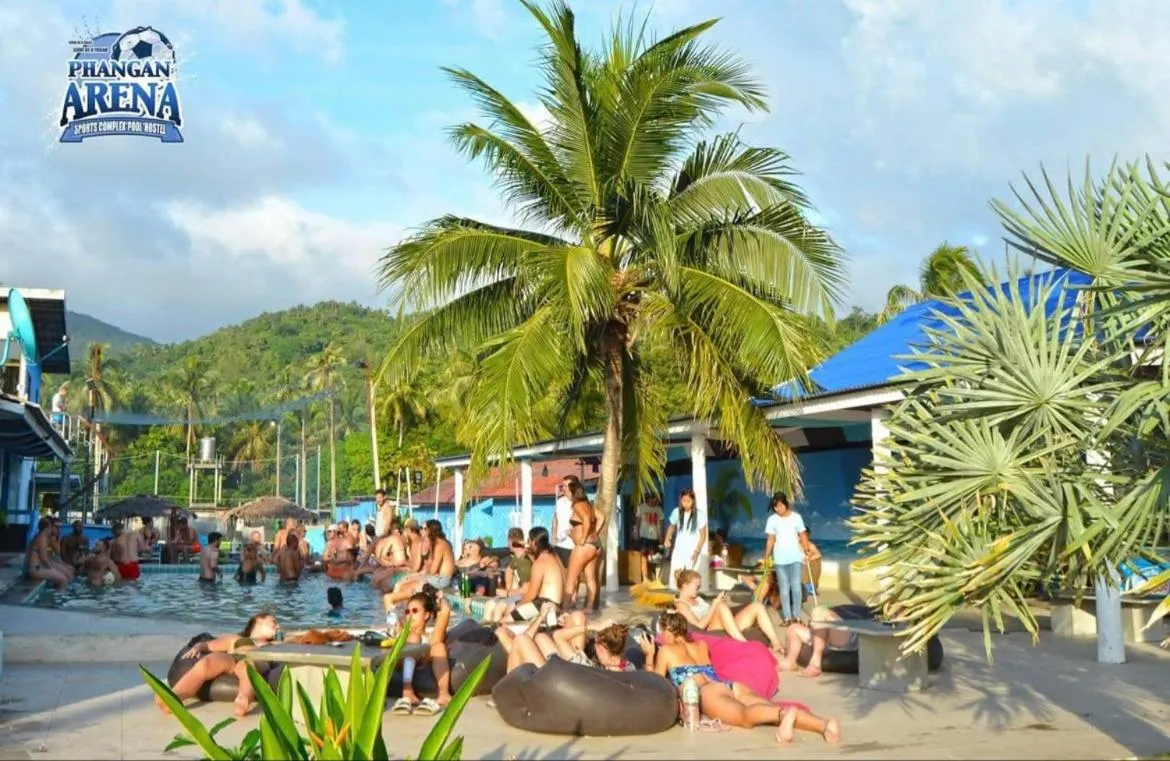 People in Phangan Arena Hostel