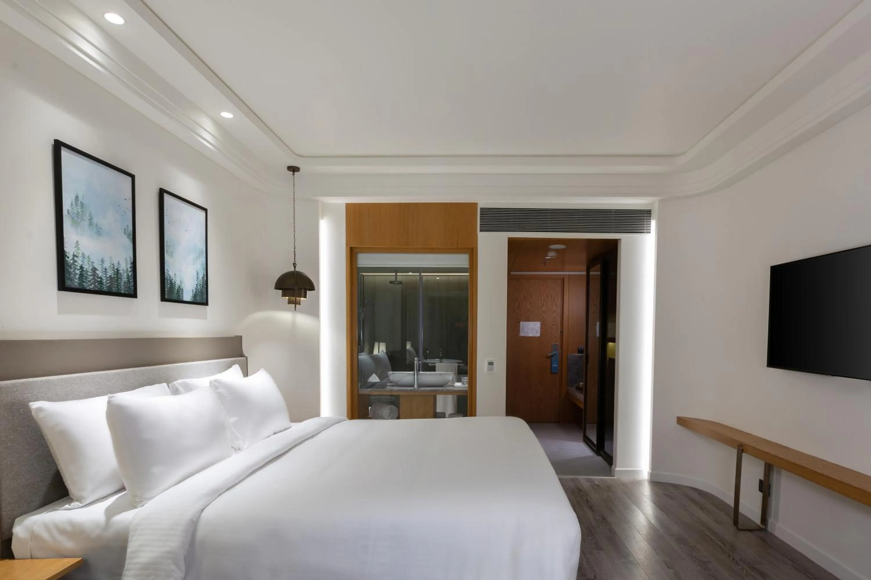 Bedroom, Bed in The Oasis Mussoorie - A Member of Radisson Individuals