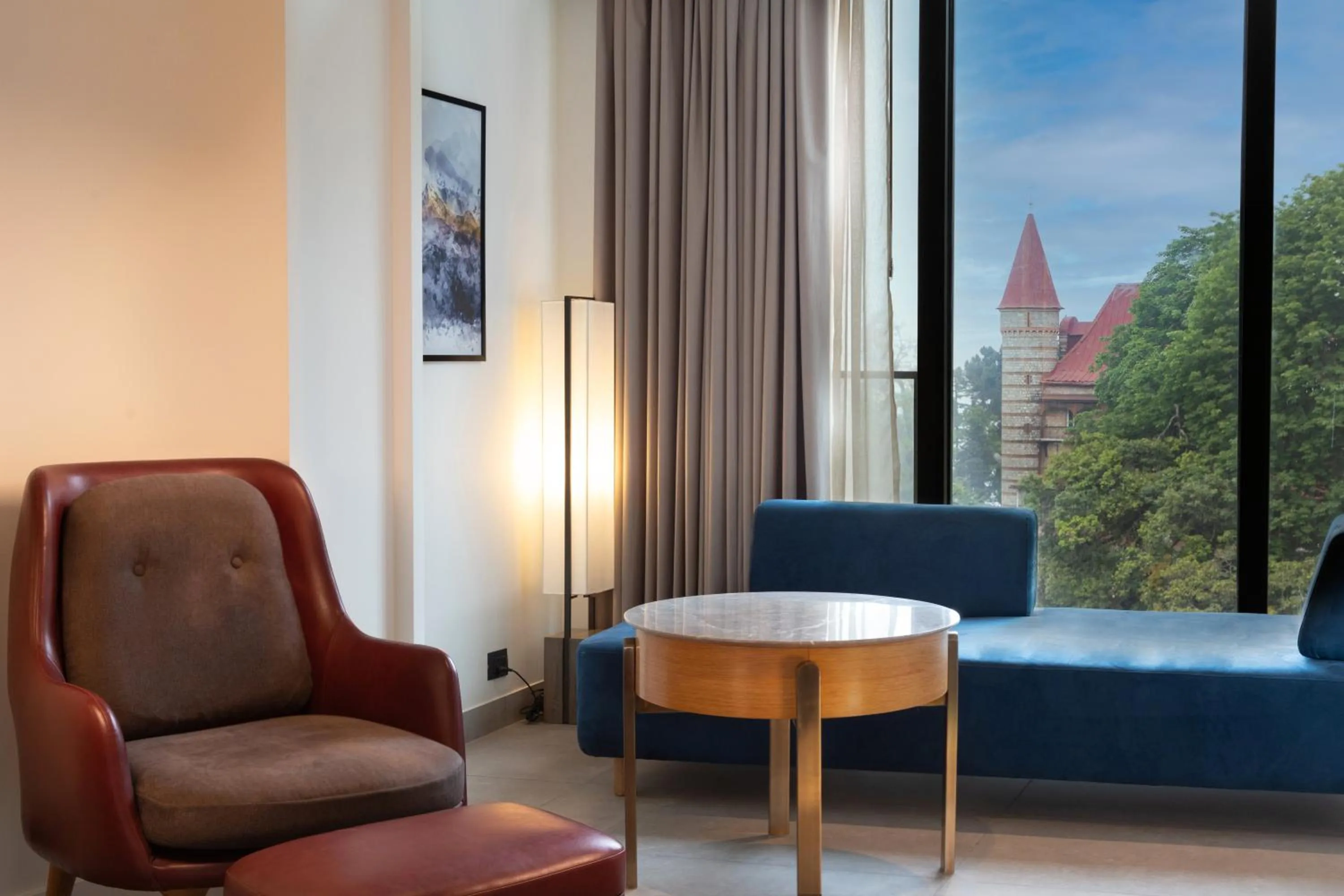 Seating area in The Oasis Mussoorie - A Member of Radisson Individuals