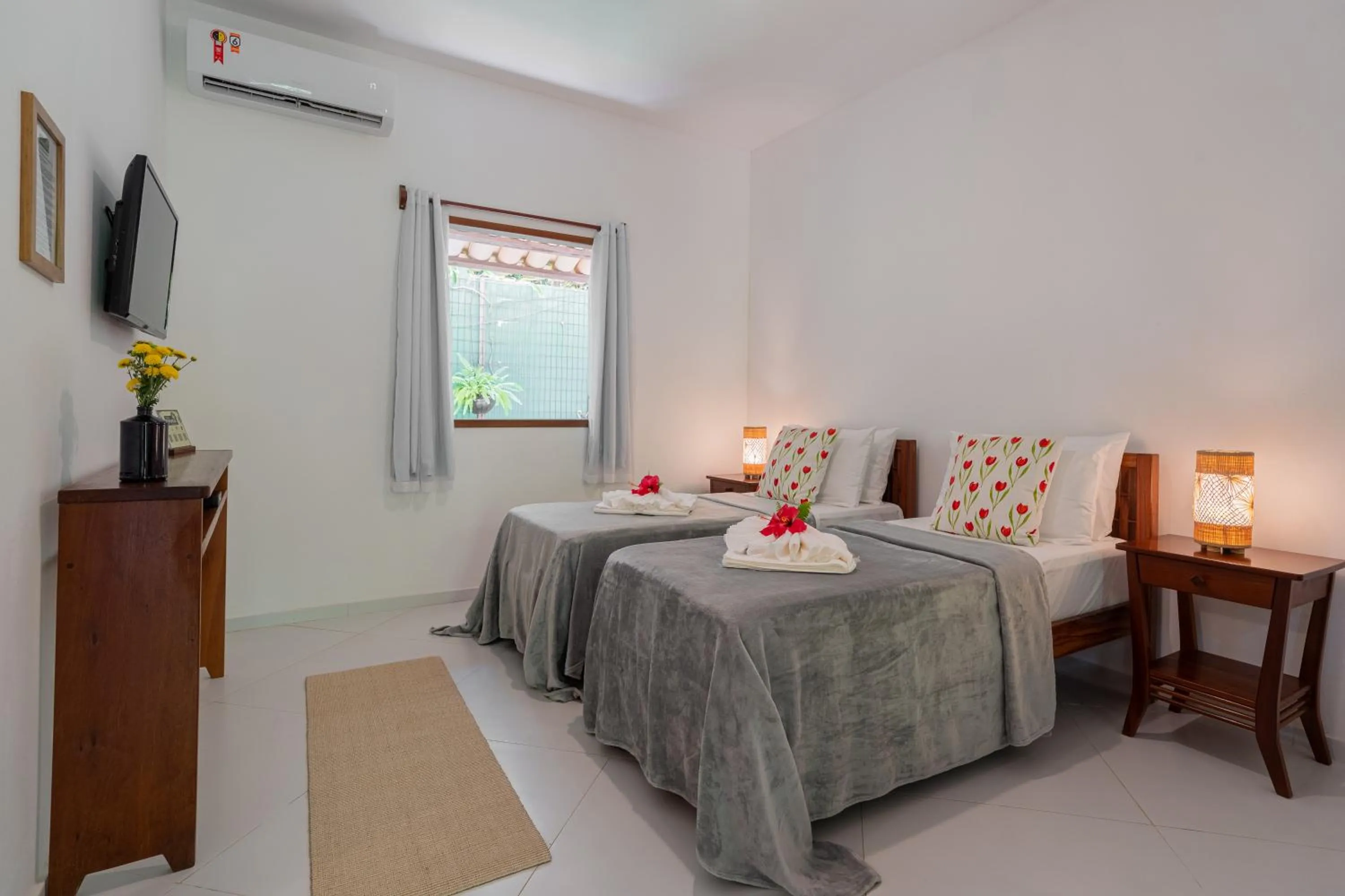 Bedroom, Bed in Pousada Samambaia