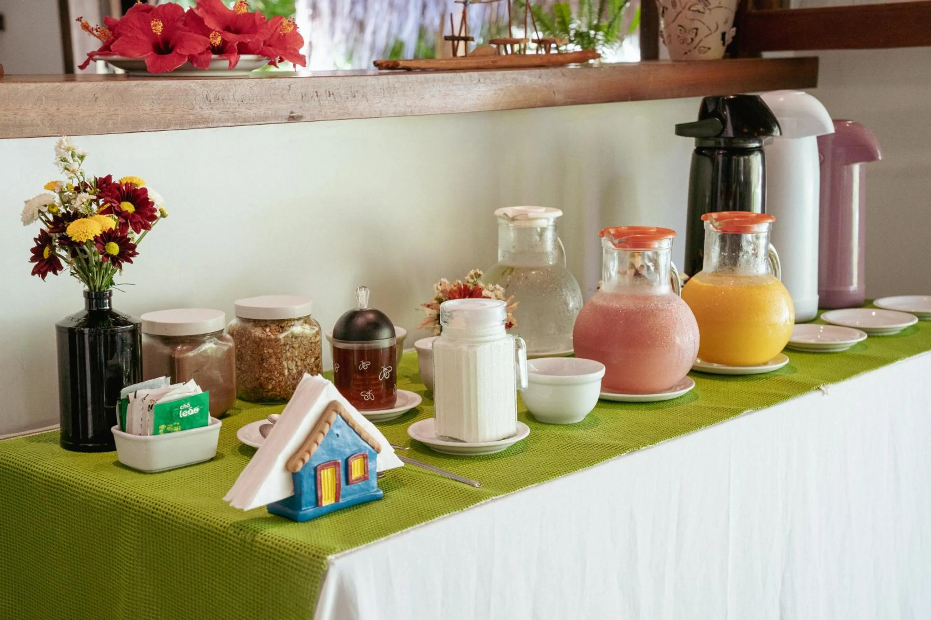 Breakfast in Pousada Samambaia