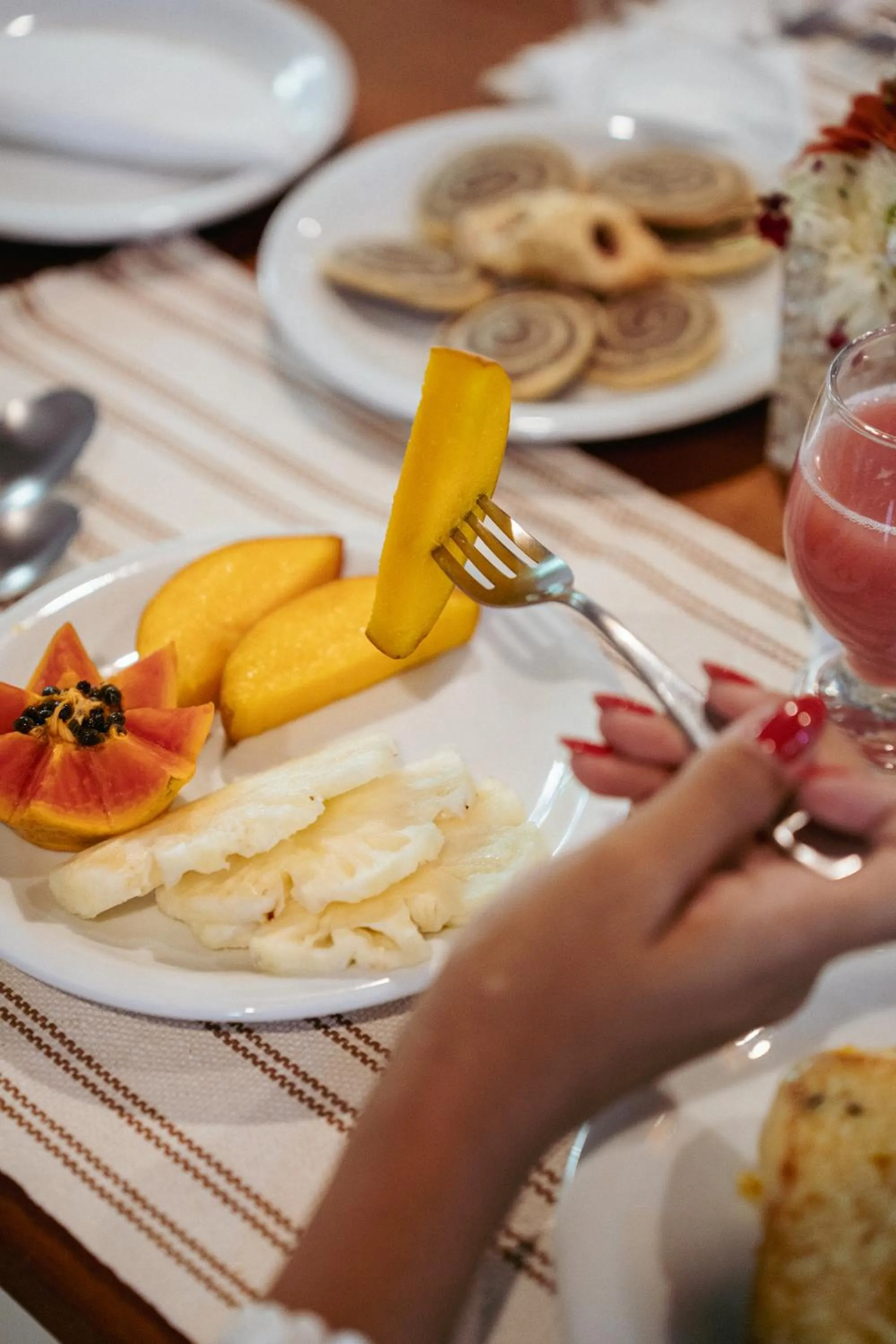 Food in Pousada Samambaia