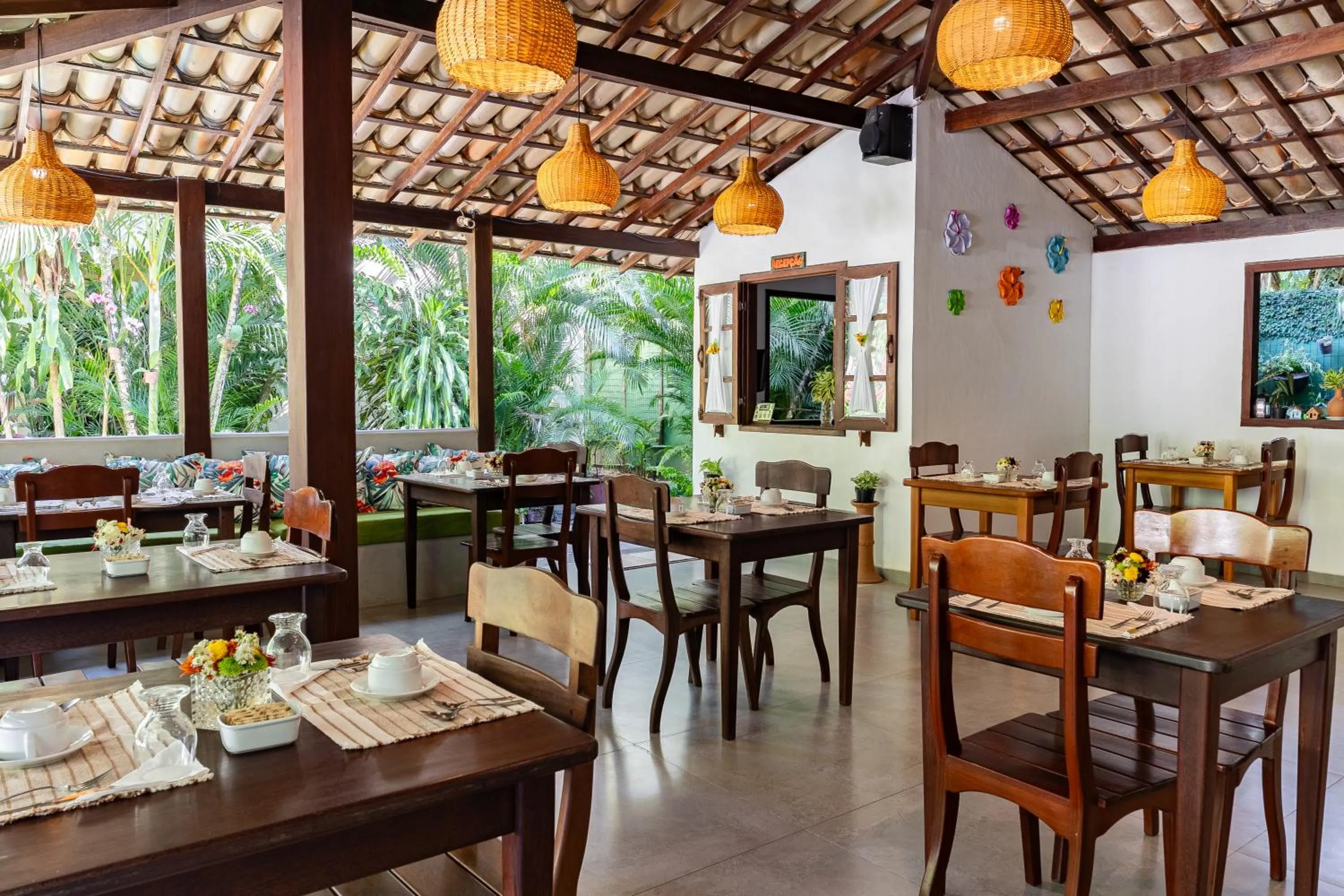 Breakfast in Pousada Samambaia