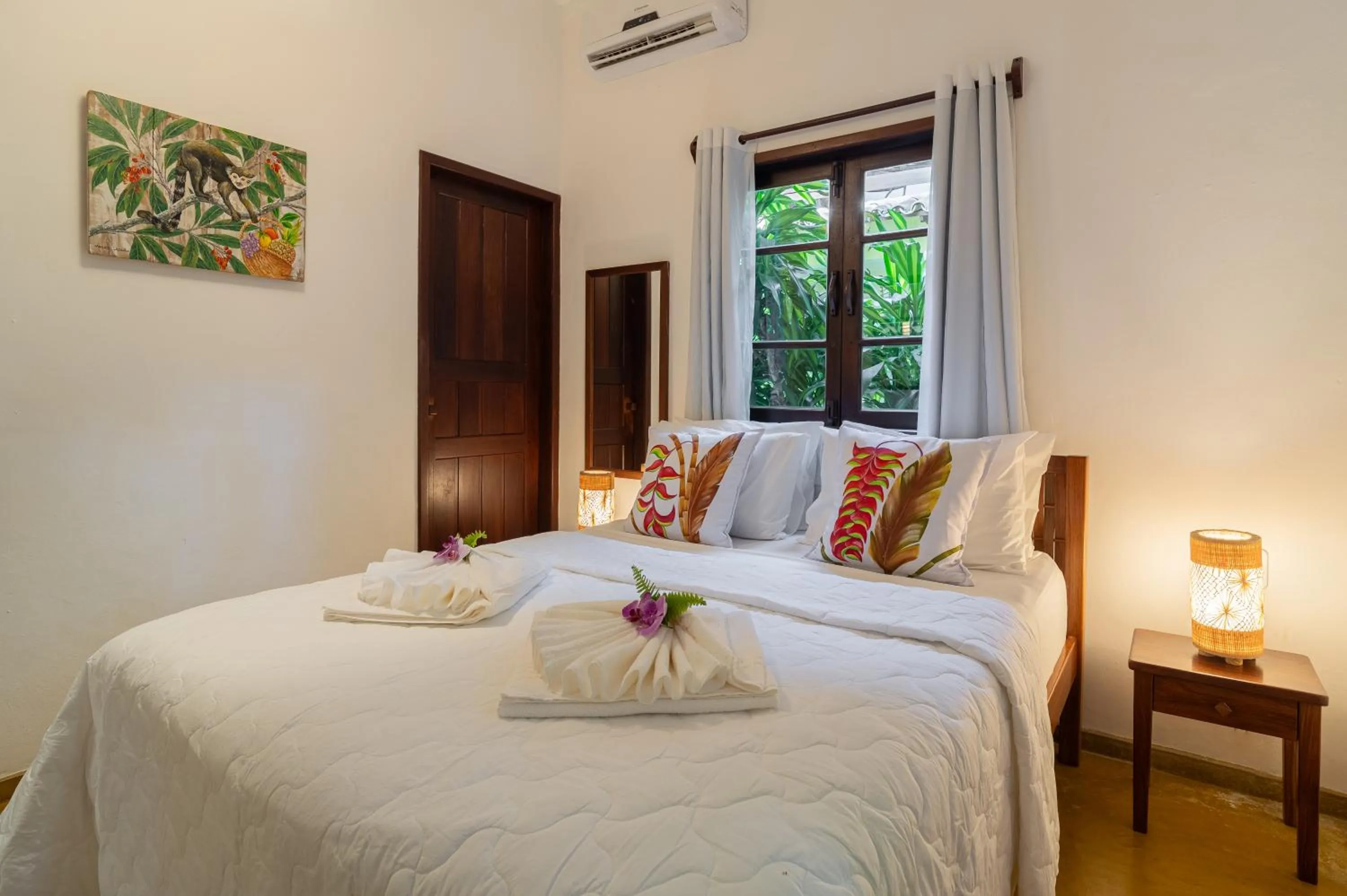 Bedroom, Bed in Pousada Samambaia