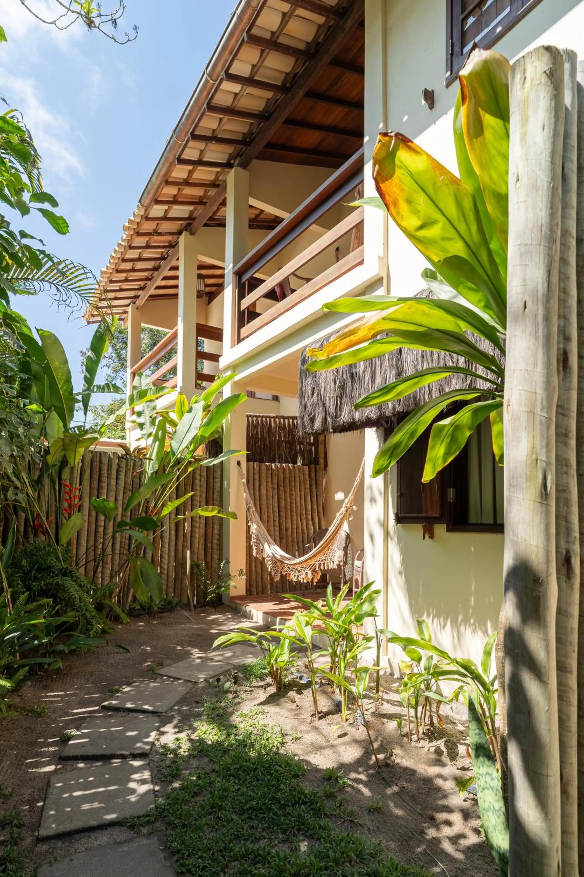 Balcony/Terrace in Pousada Samambaia