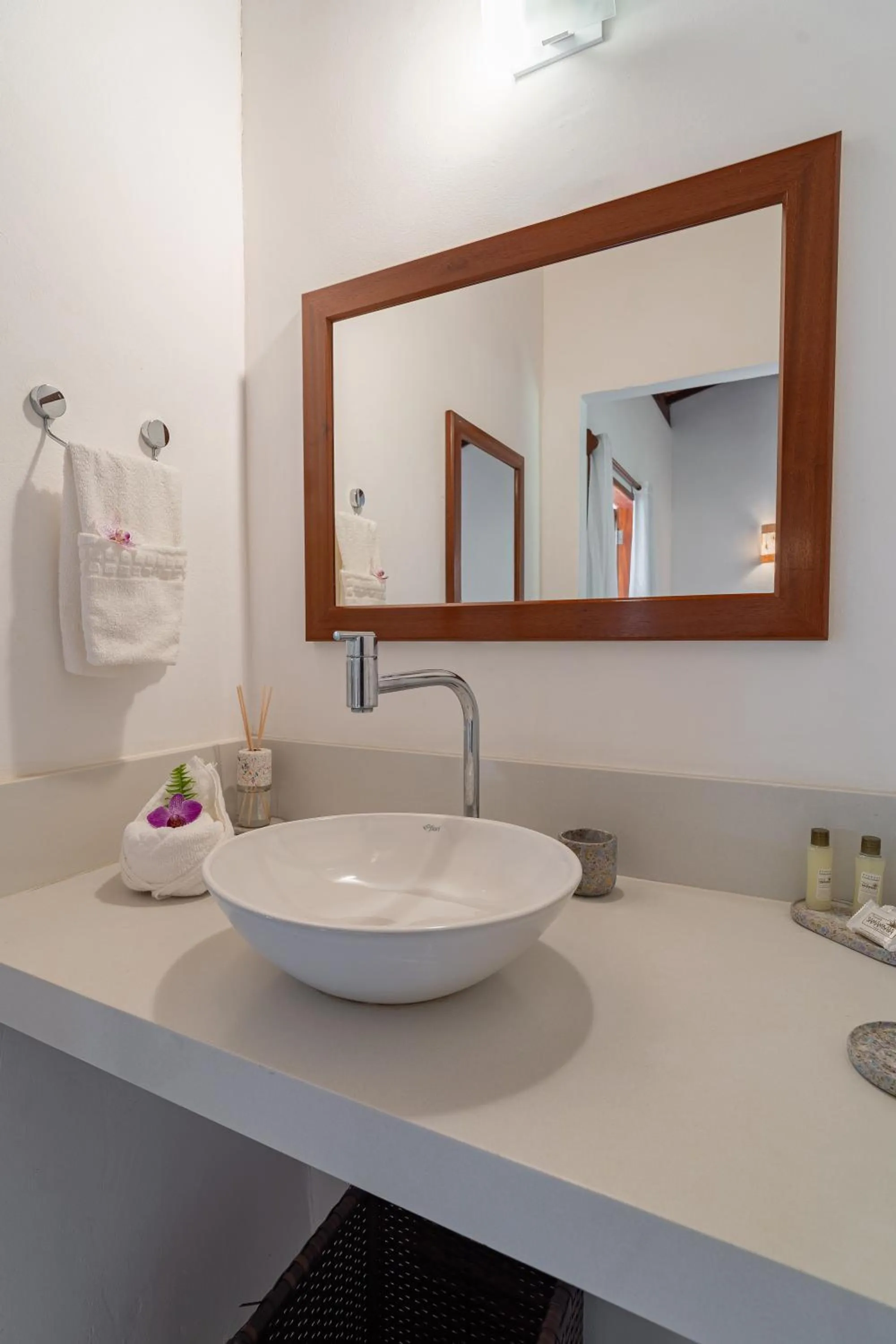 Bathroom in Pousada Samambaia