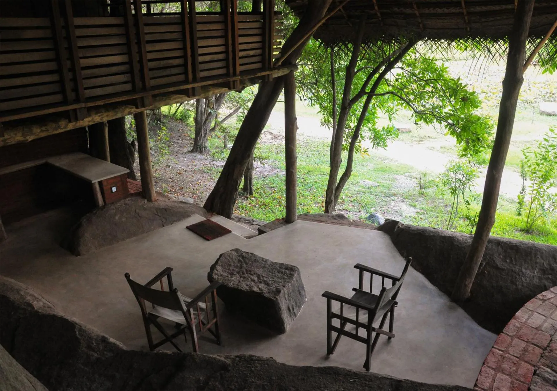 Seating area in Back of Beyond - Wild Haven