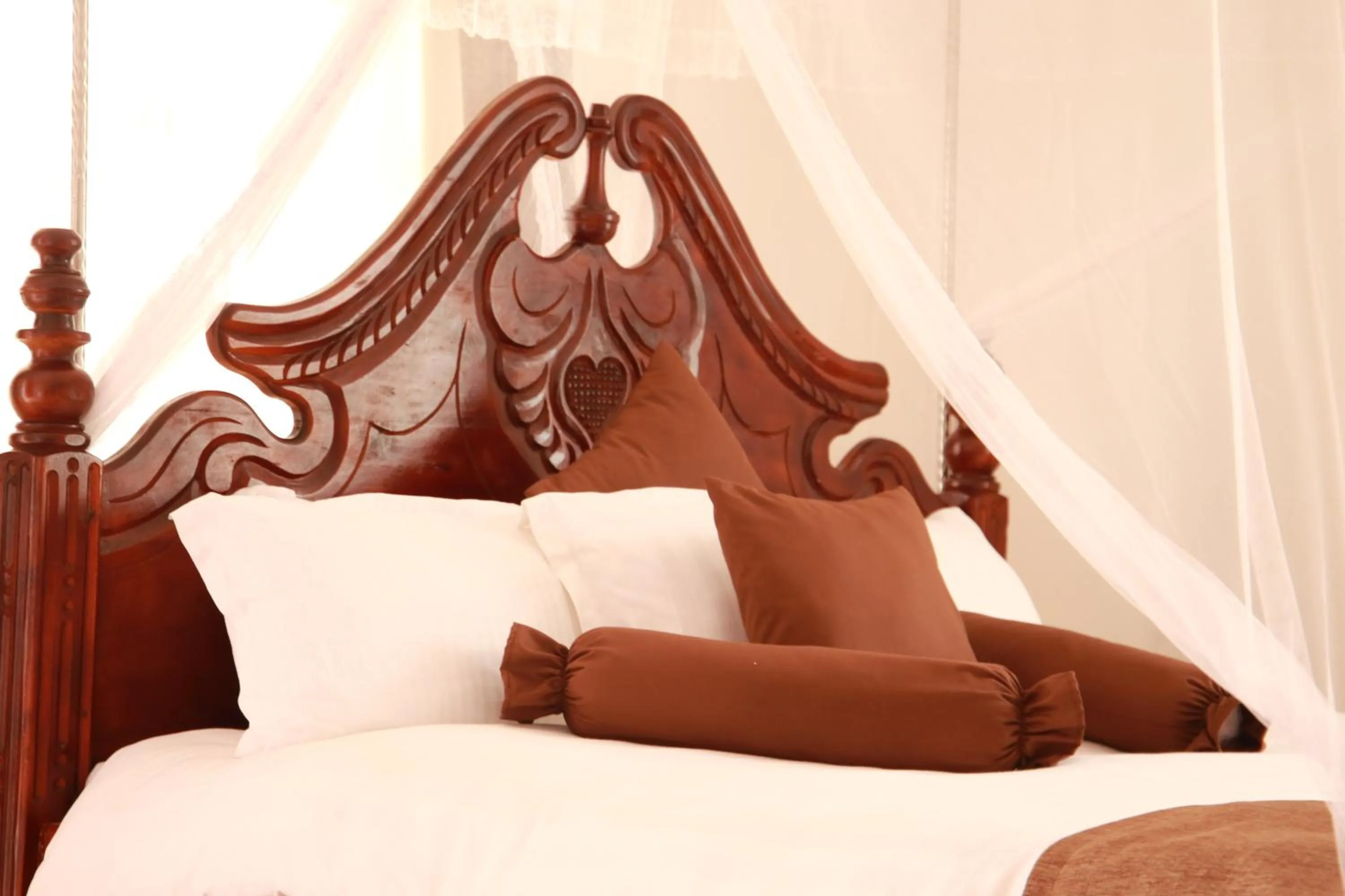 Bed in Riverside Resort Hotel Kabale