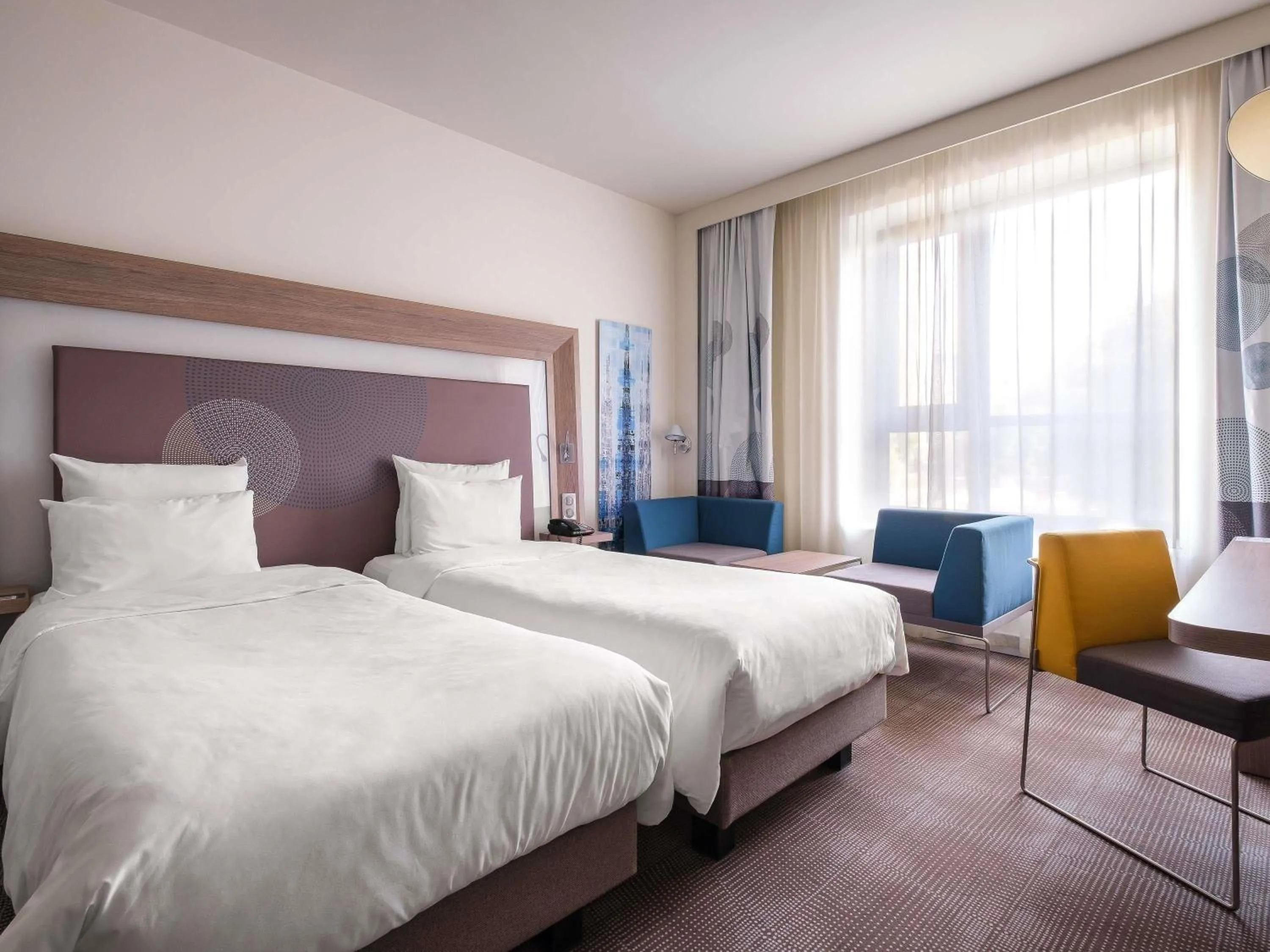 Bedroom, Bed in Novotel Almaty City Center