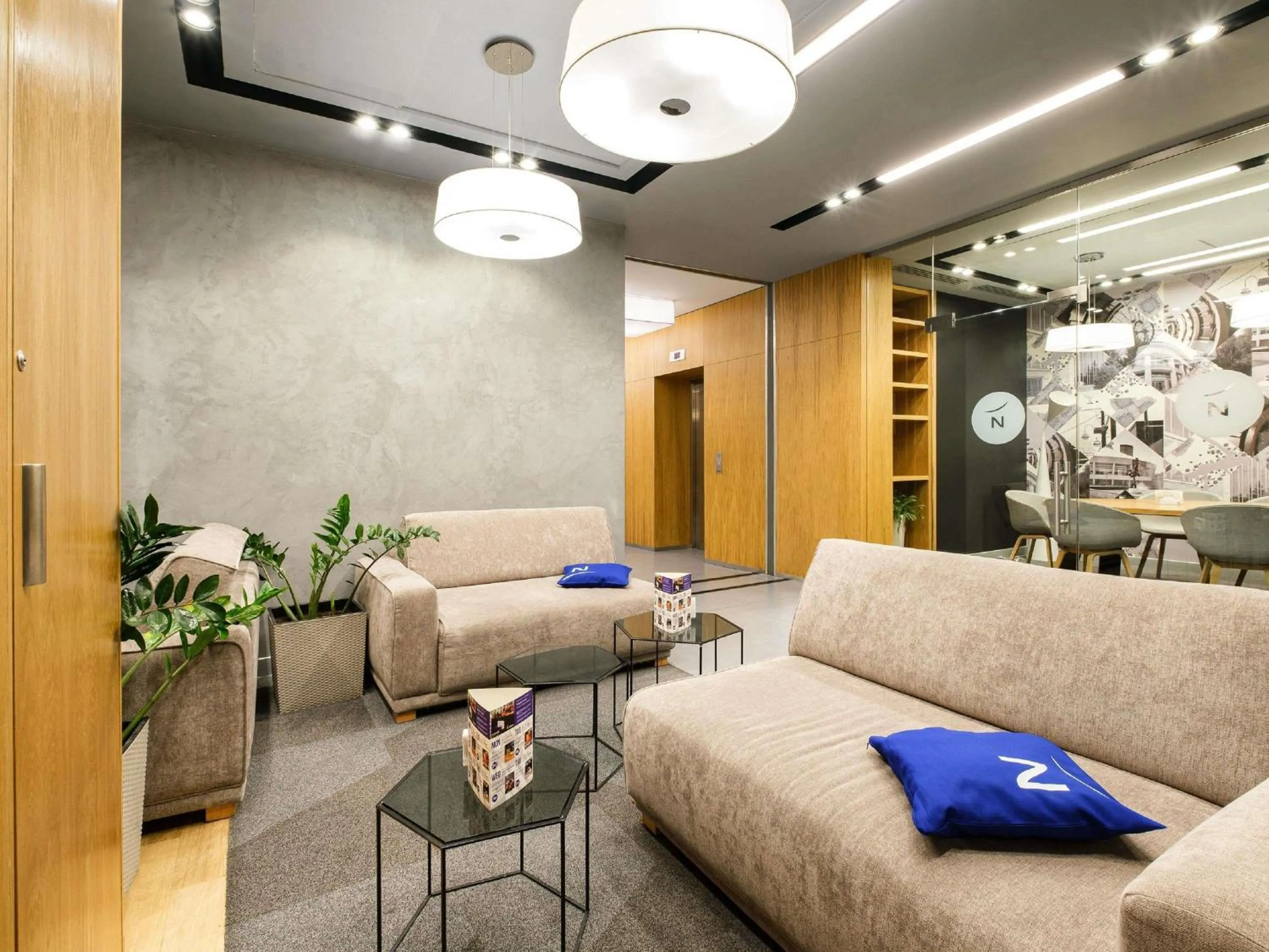 Lounge or bar in Novotel Almaty City Center