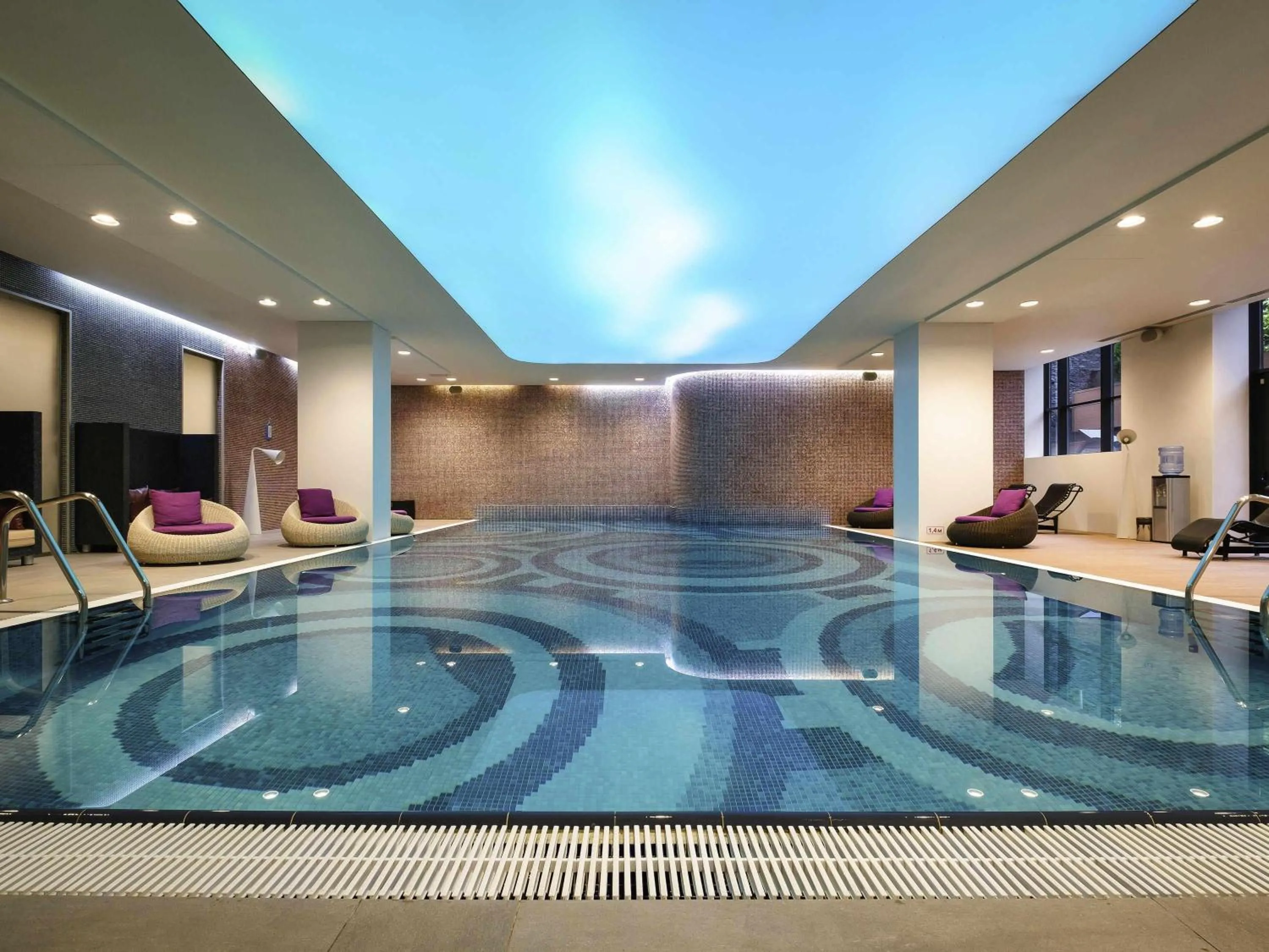 Pool view in Novotel Almaty City Center