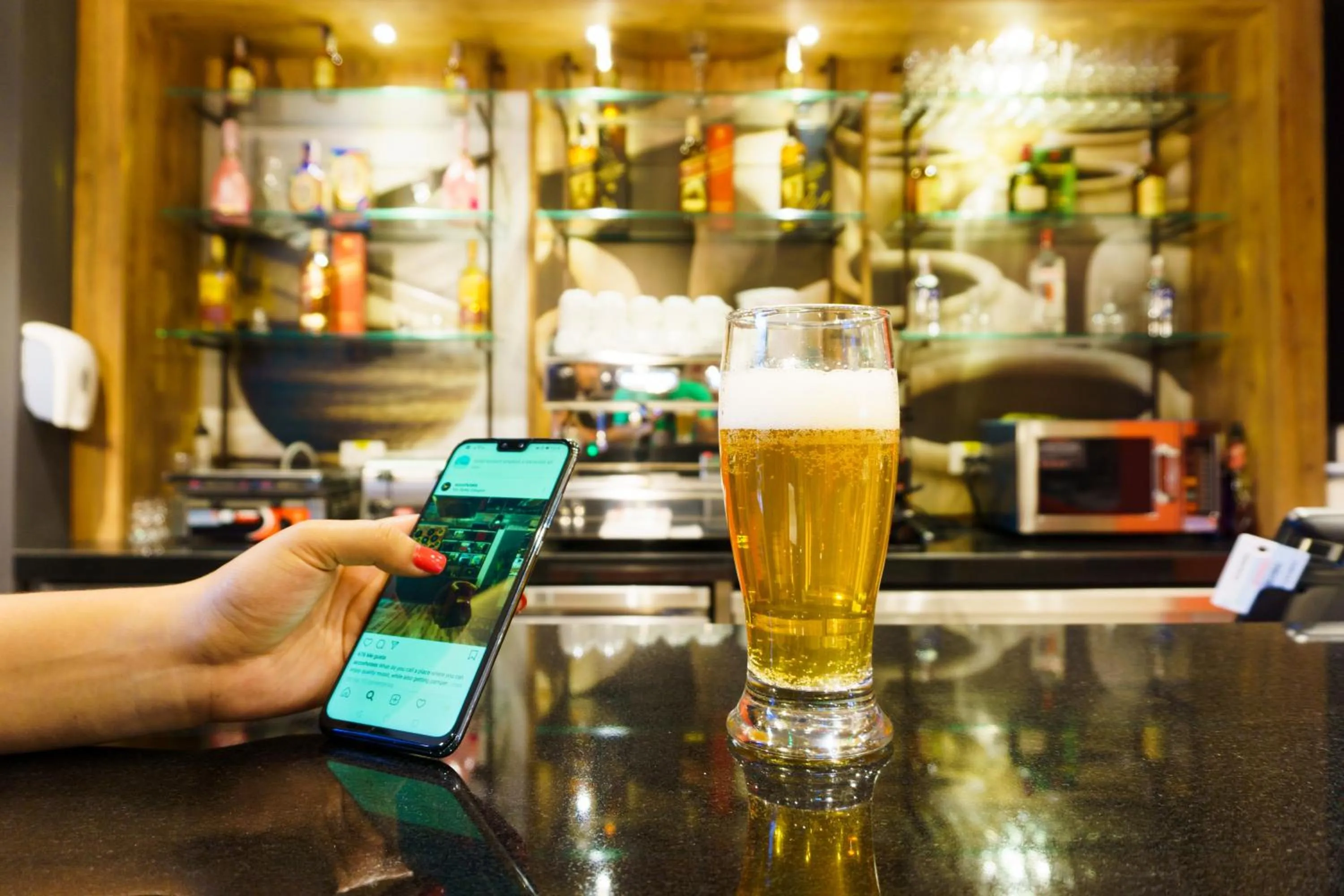 Lounge or bar in ibis Cucuta