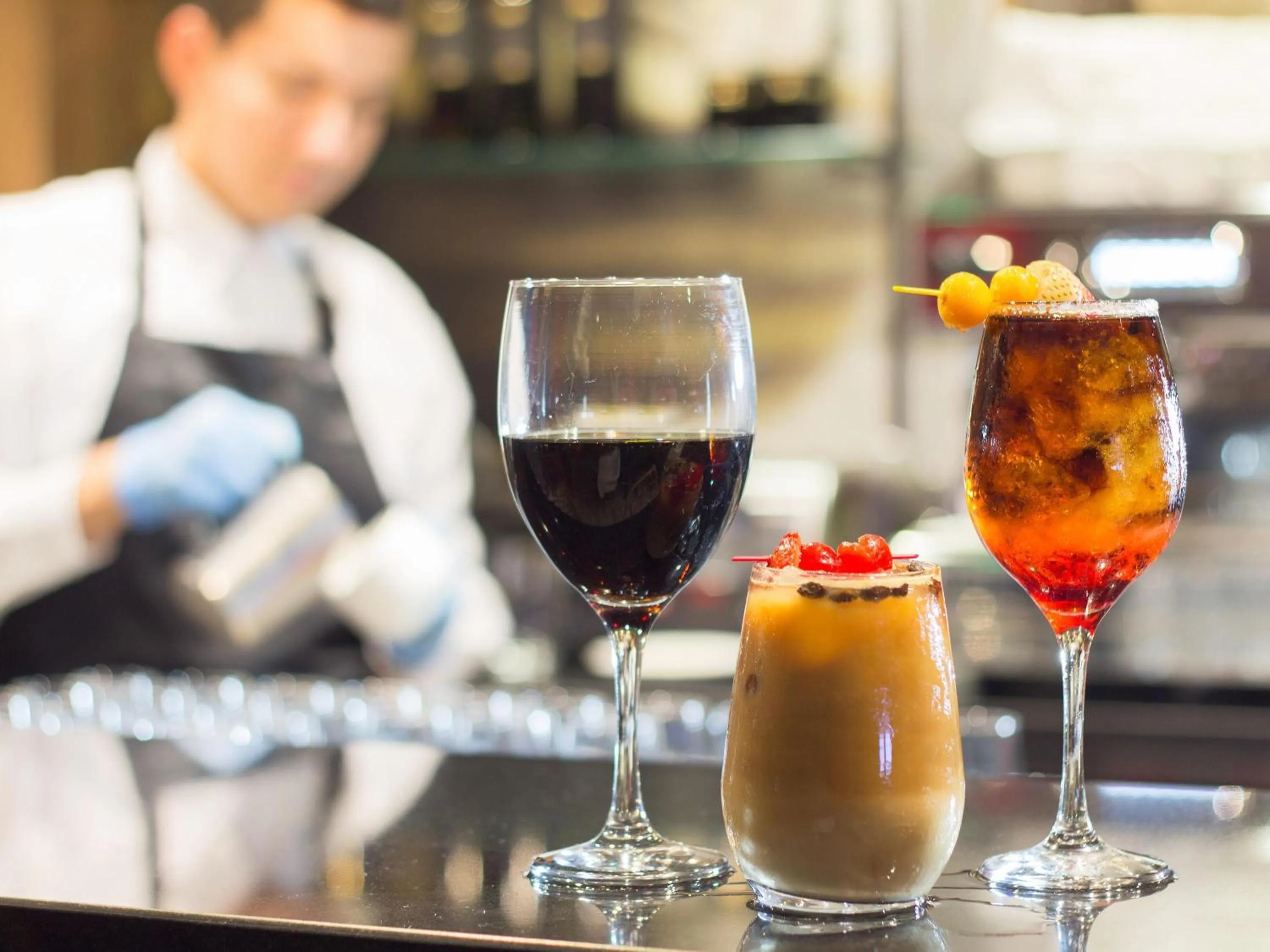 Lounge or bar in ibis Cucuta