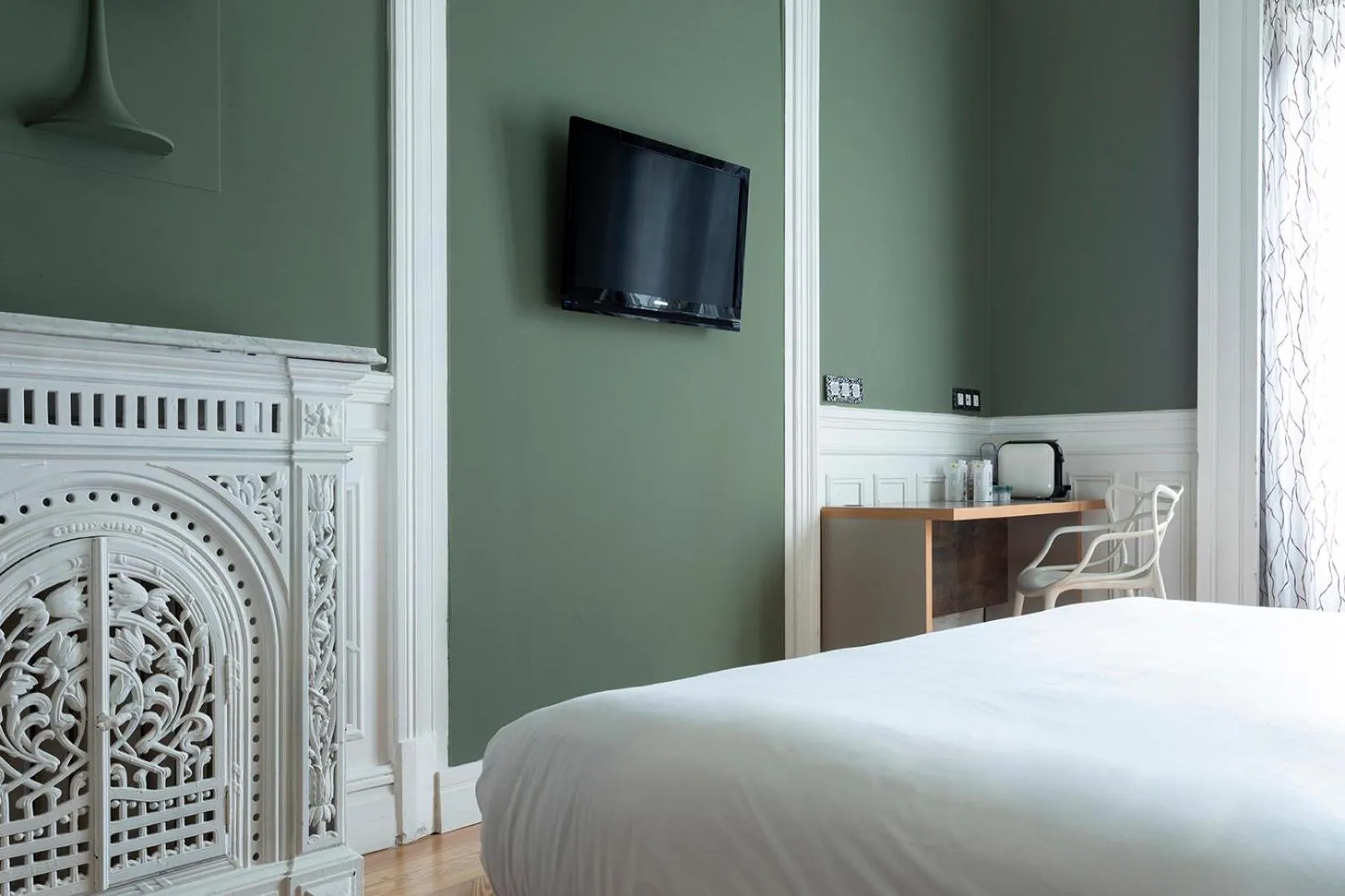 Coffee/tea facilities, Bed in Petit Palace Lealtad Plaza