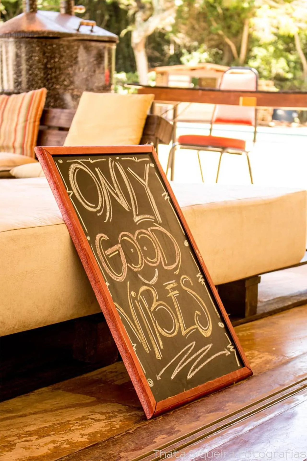 Patio in The Eco Palace Hostel