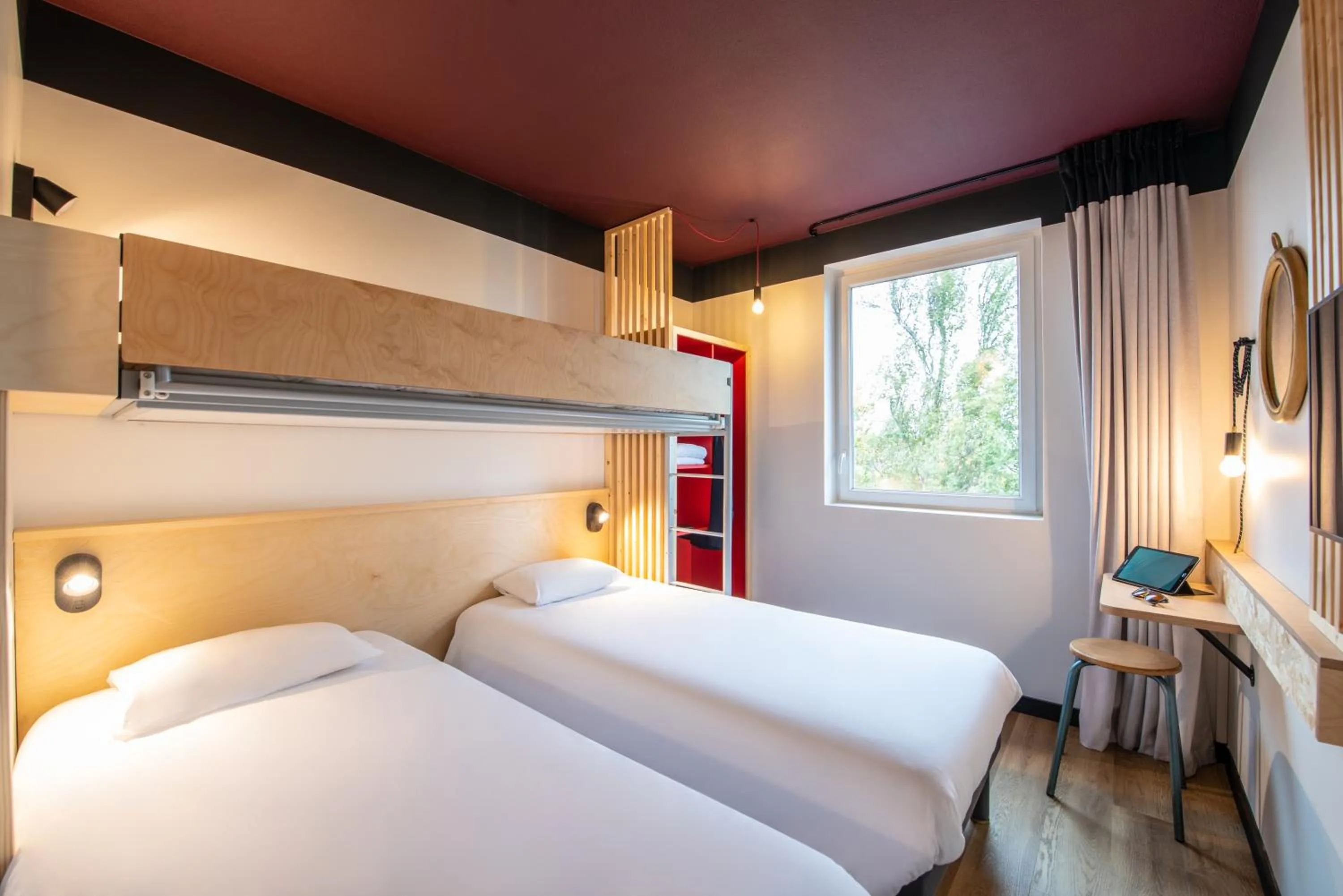Bed in Greet hotel Bourg-en-Bresse Sud Montagnat