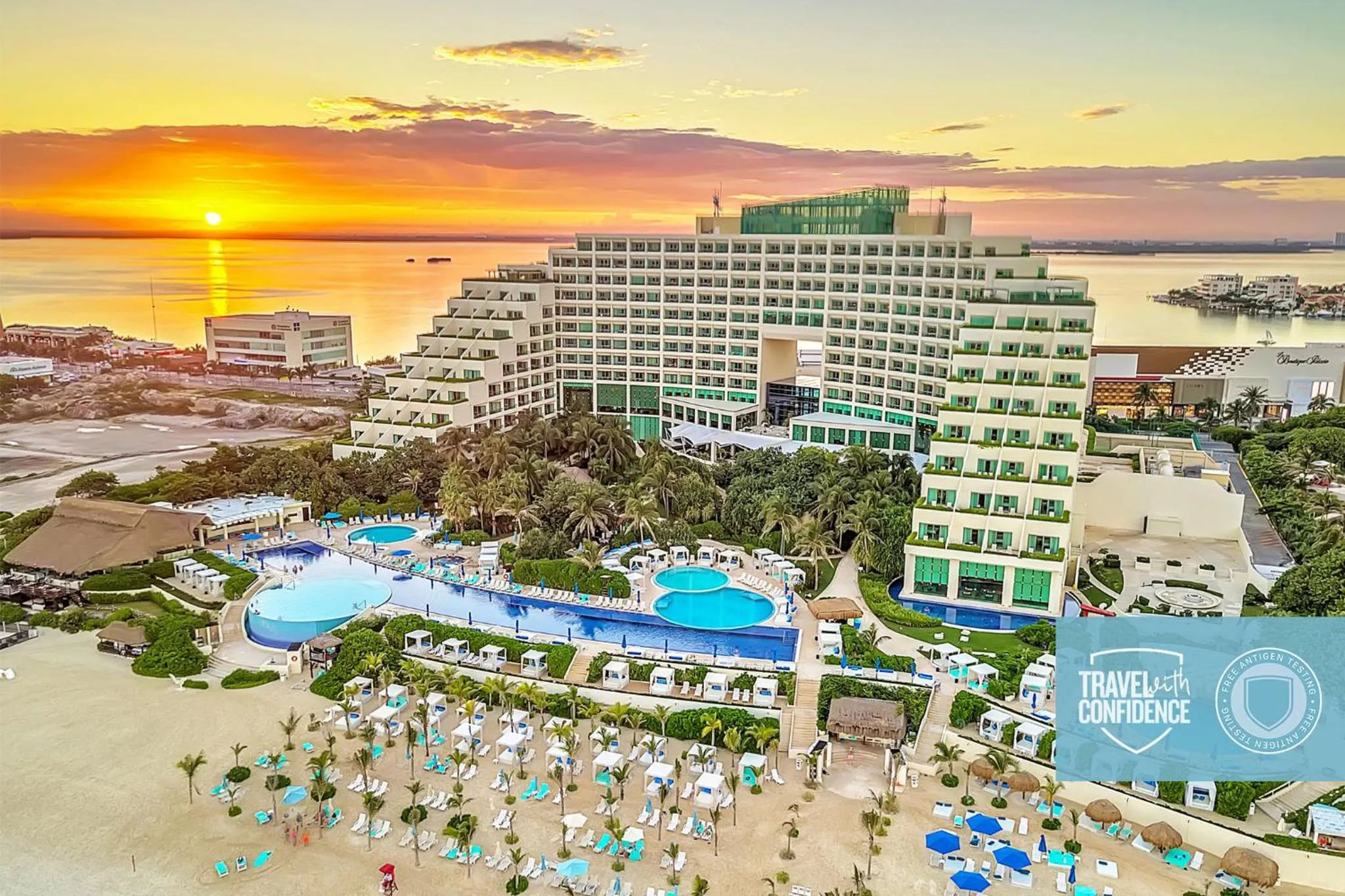Bird's eye view in Live Aqua Cancun - Adults Only - All-Inclusive