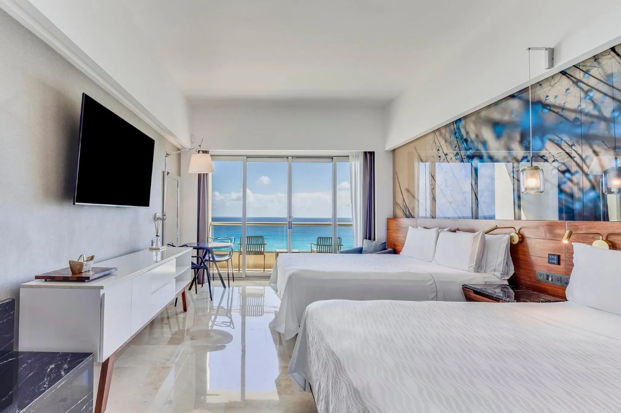 Photo of the whole room, Bed in Live Aqua Cancun - Adults Only - All-Inclusive