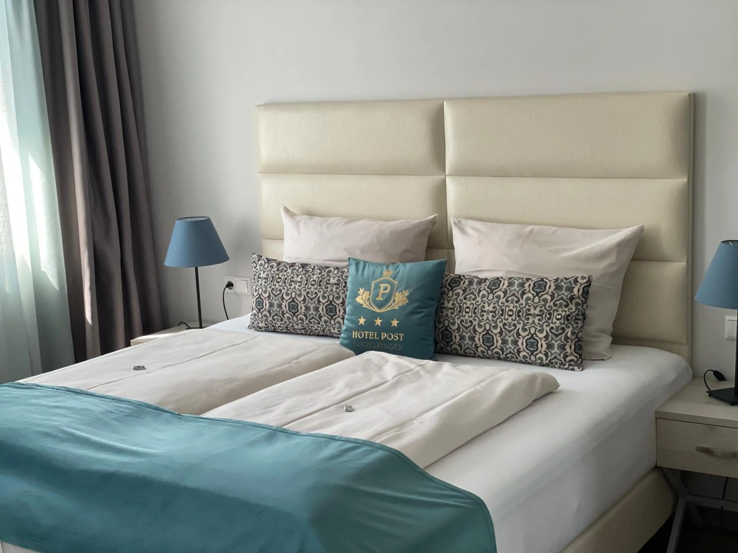 Bed in Hotel Post Sindelfingen