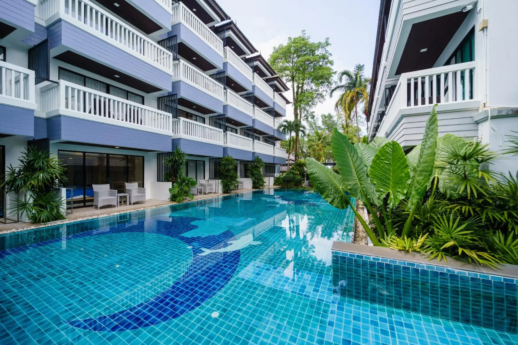 Swimming pool in Aonang Buri Resort