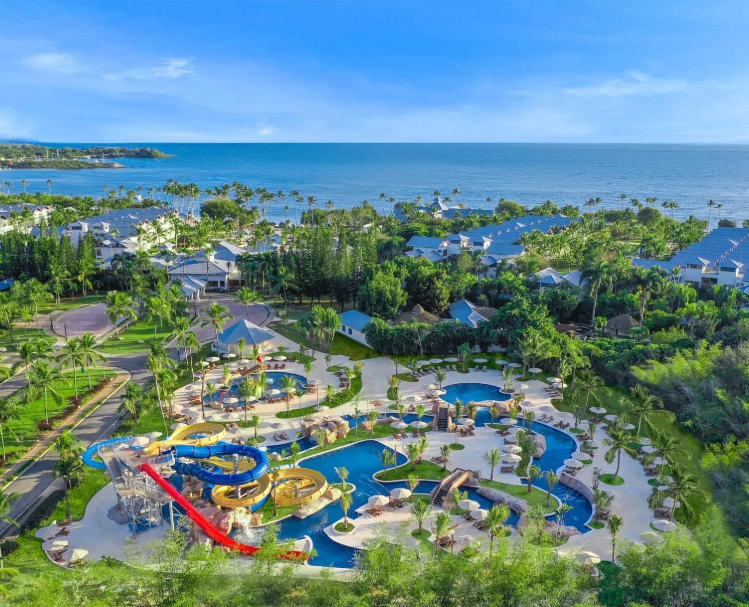 Aqua park in Dreams La Romana All-Inclusive Resort & Spa