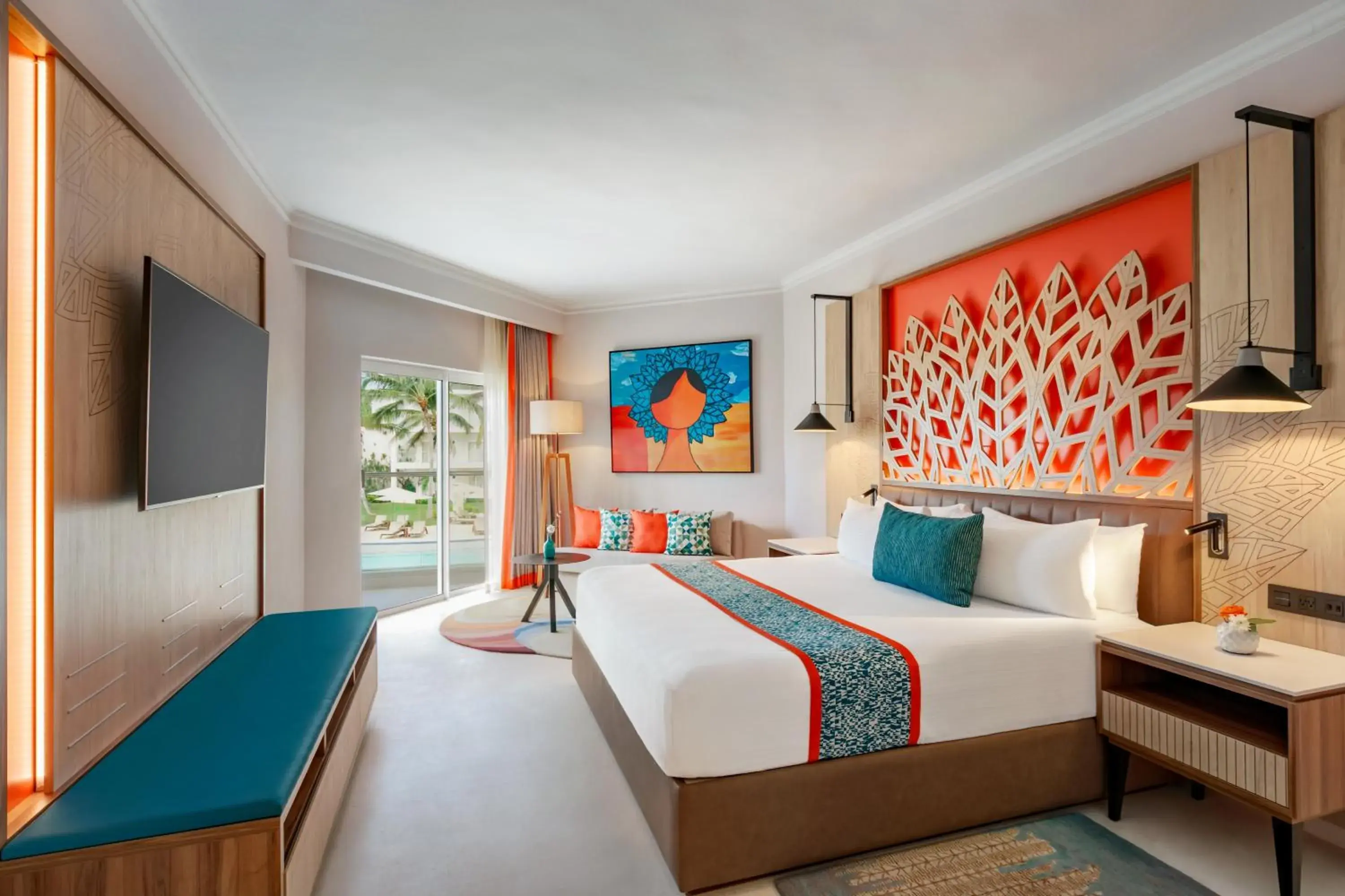 Preferred Club Partial Ocean View - single occupancy - 1 King in Dreams La Romana All-Inclusive Resort & Spa Preferred Club Partial Ocean View - single occupancy - 1 King in Dreams La Romana All-Inclusive Resort & Spa