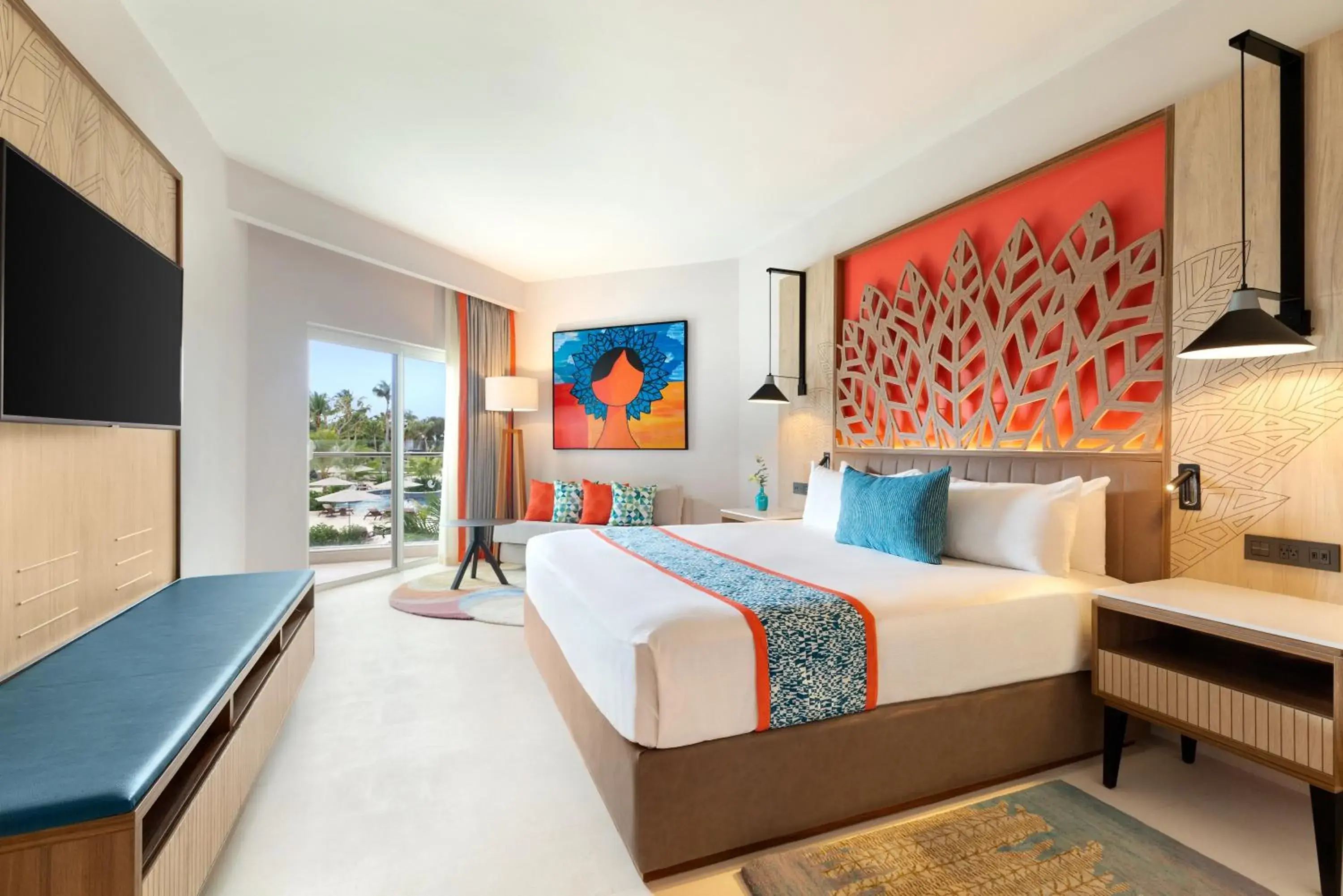 Deluxe Partial Ocean View - single occupancy - 1 King Bed in Dreams La Romana All-Inclusive Resort & Spa Deluxe Partial Ocean View - single occupancy - 1 King Bed in Dreams La Romana All-Inclusive Resort & Spa
