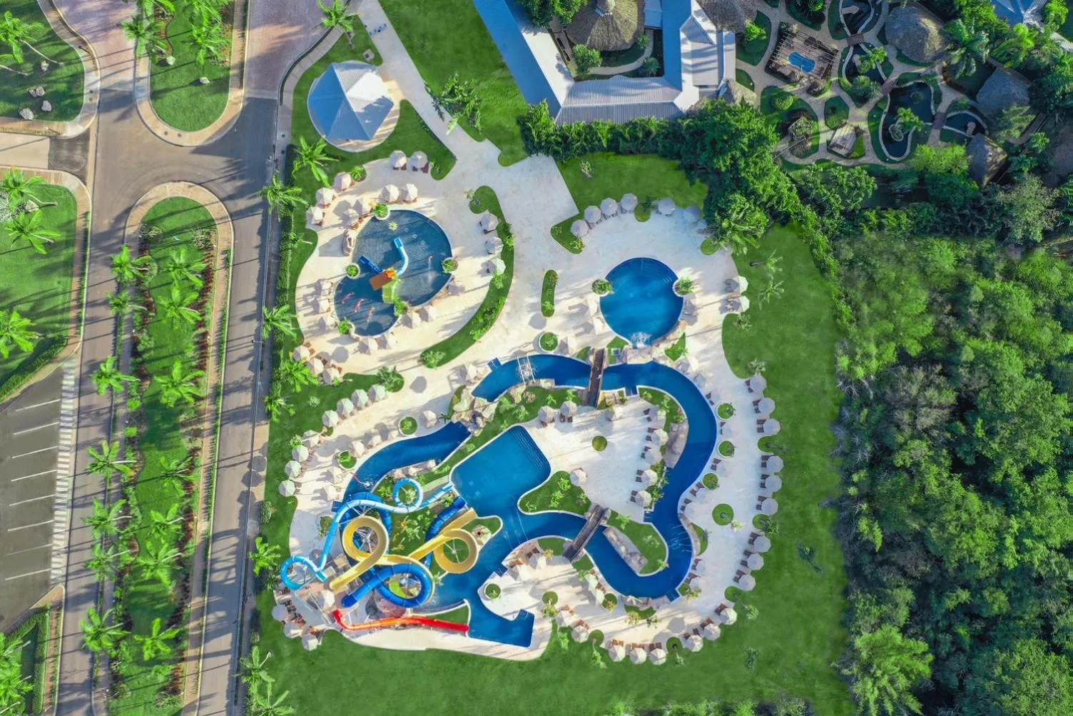 Aqua park in Dreams La Romana All-Inclusive Resort & Spa
