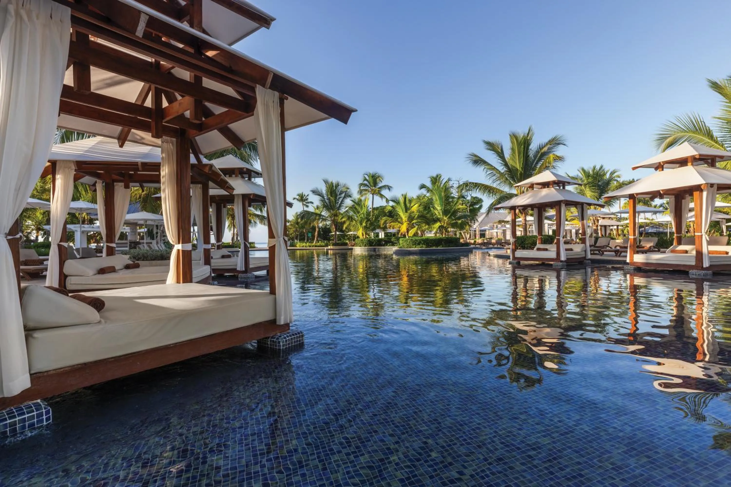 Pool view in Dreams La Romana All-Inclusive Resort & Spa
