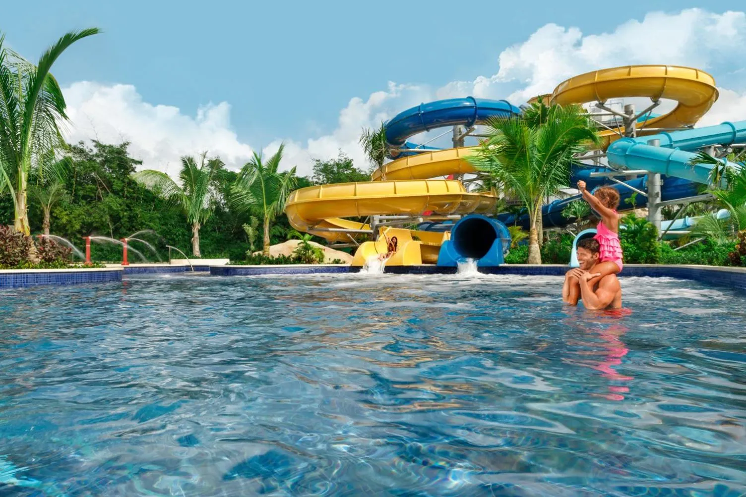 Aqua park in Dreams La Romana All-Inclusive Resort & Spa