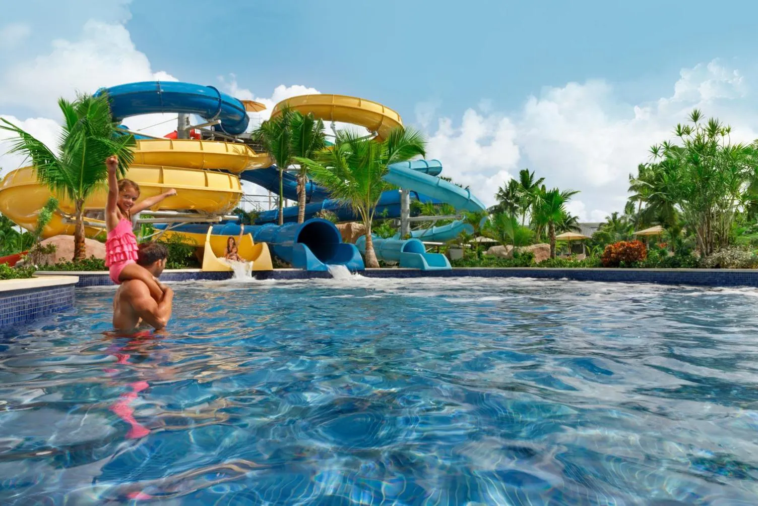 Aqua park in Dreams La Romana All-Inclusive Resort & Spa