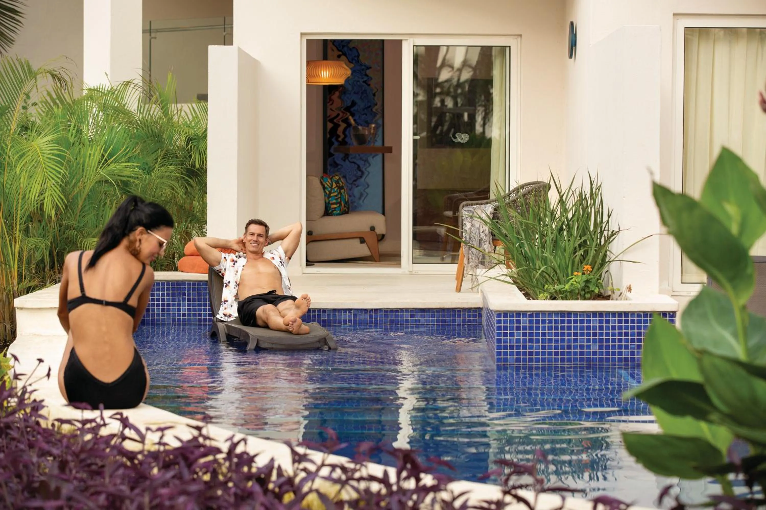 Patio in Secrets La Romana All-Inclusive Adult Only Resort & Spa