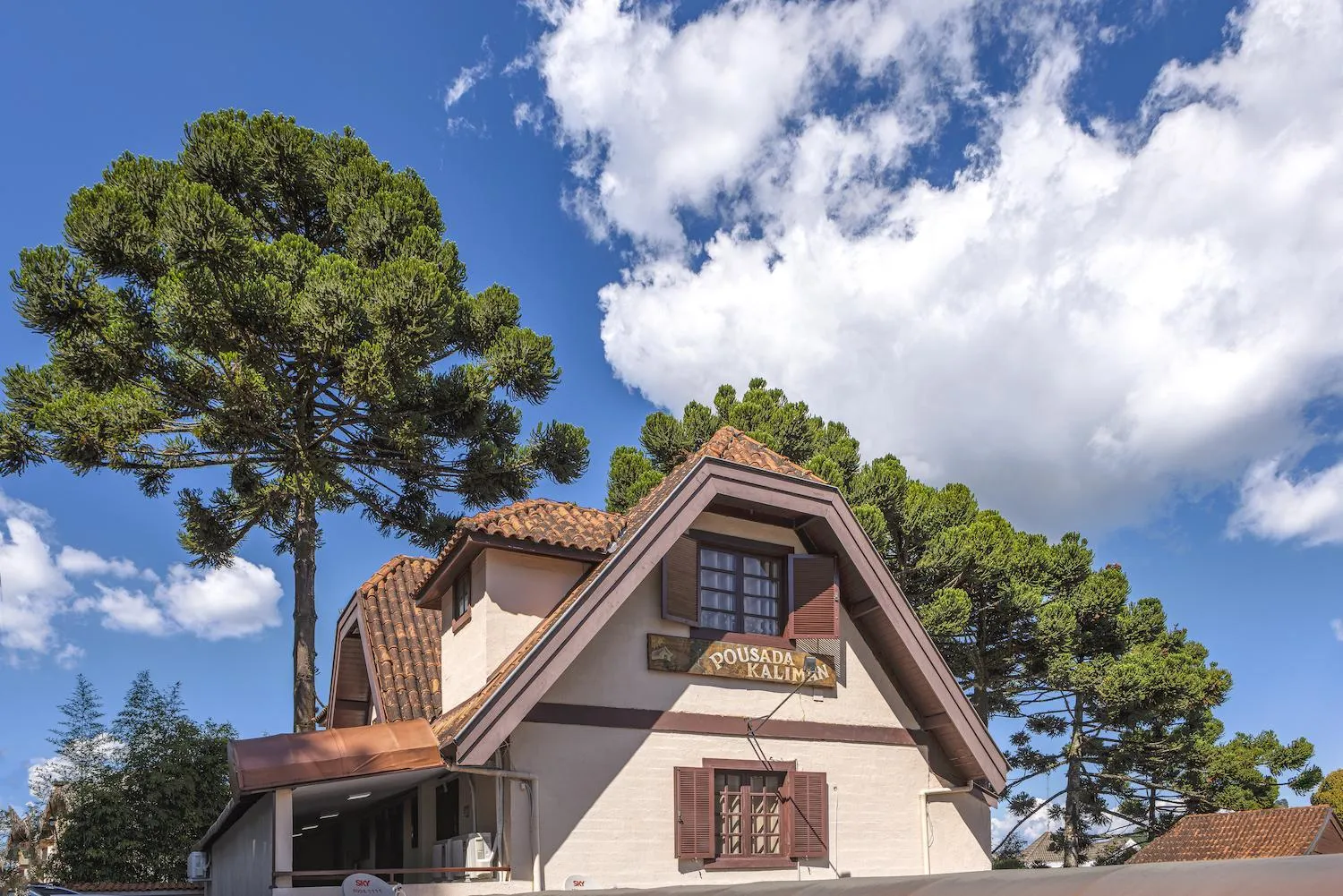 Property building in Kaliman Pousada Campos do Jordão