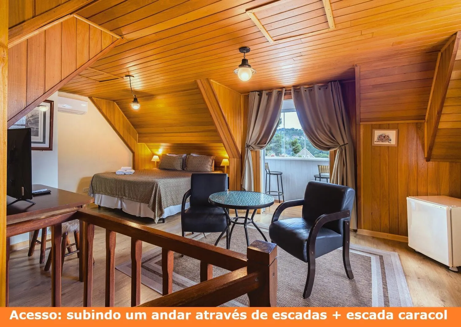 Bedroom in Kaliman Pousada Campos do Jordão