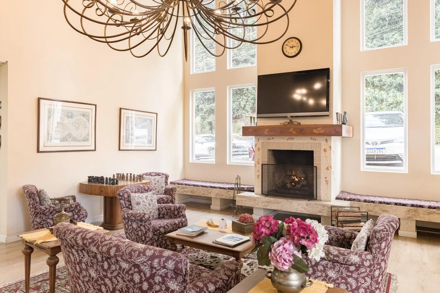 Lobby or reception in Kaliman Pousada Campos do Jordão