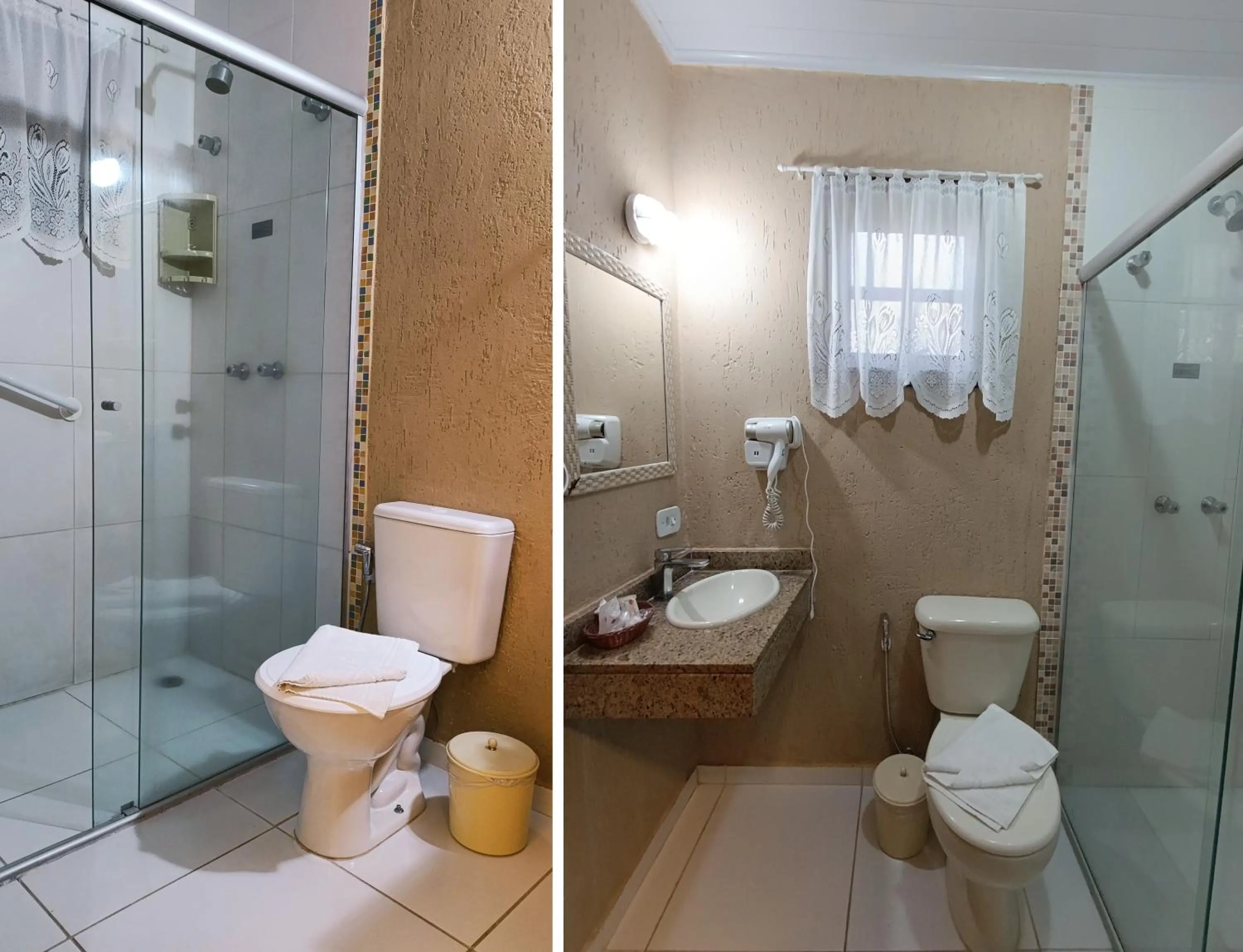 Bathroom in Kaliman Pousada Campos do Jordão