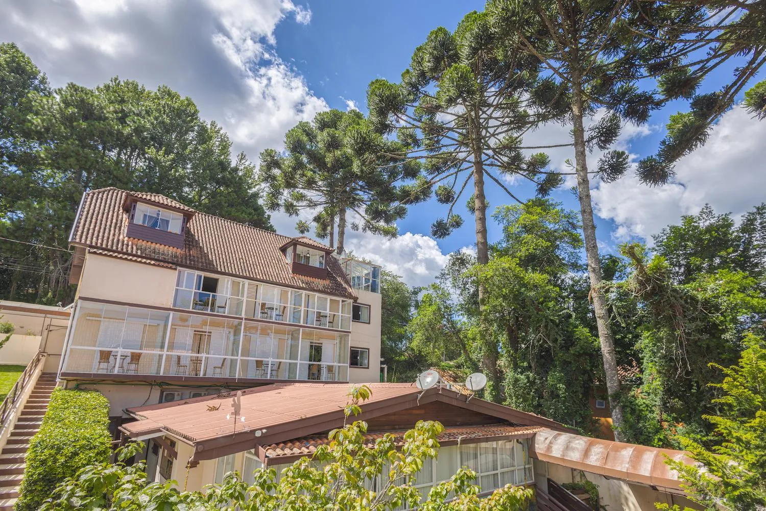 Property building in Kaliman Pousada Campos do Jordão
