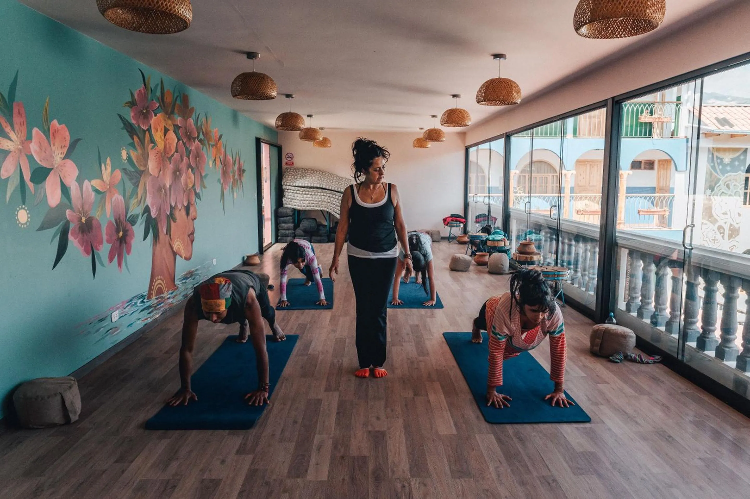 Fitness centre/facilities in Selina Huaraz