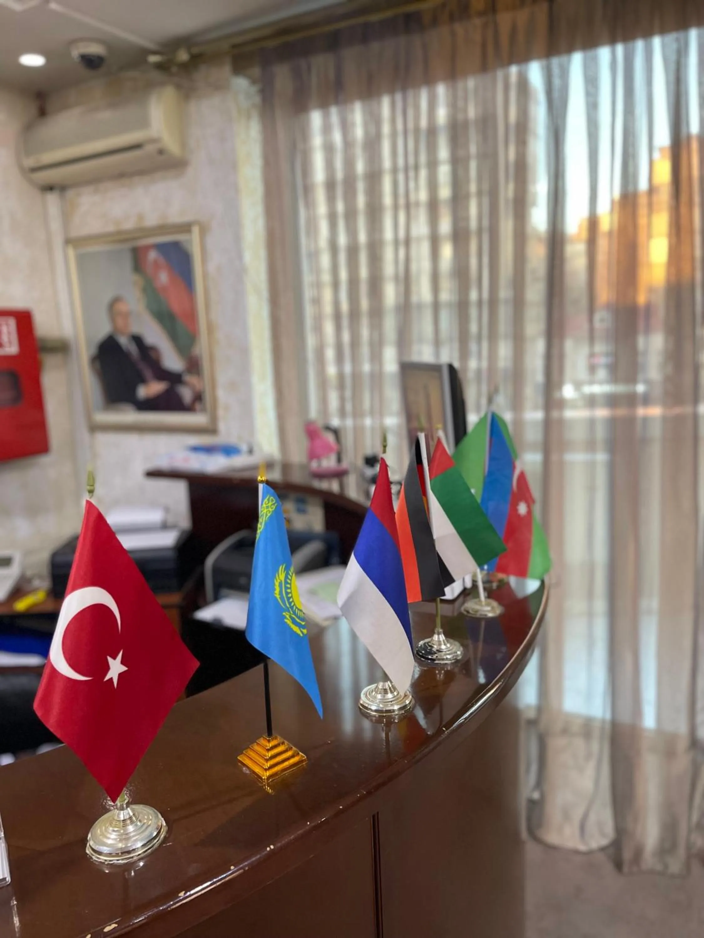 Lobby or reception in Abu Arena Hall