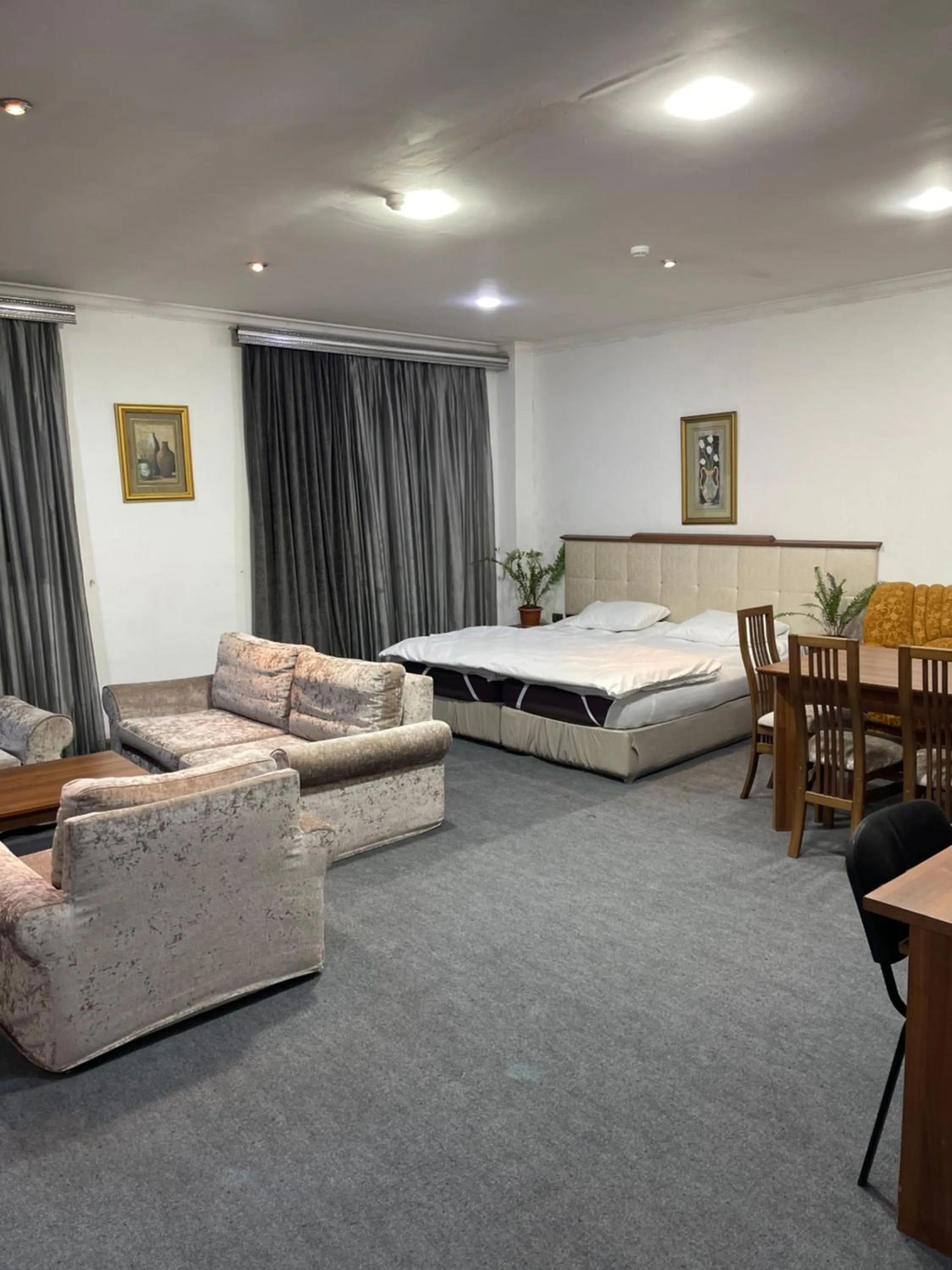 Bed in Abu Arena Hall